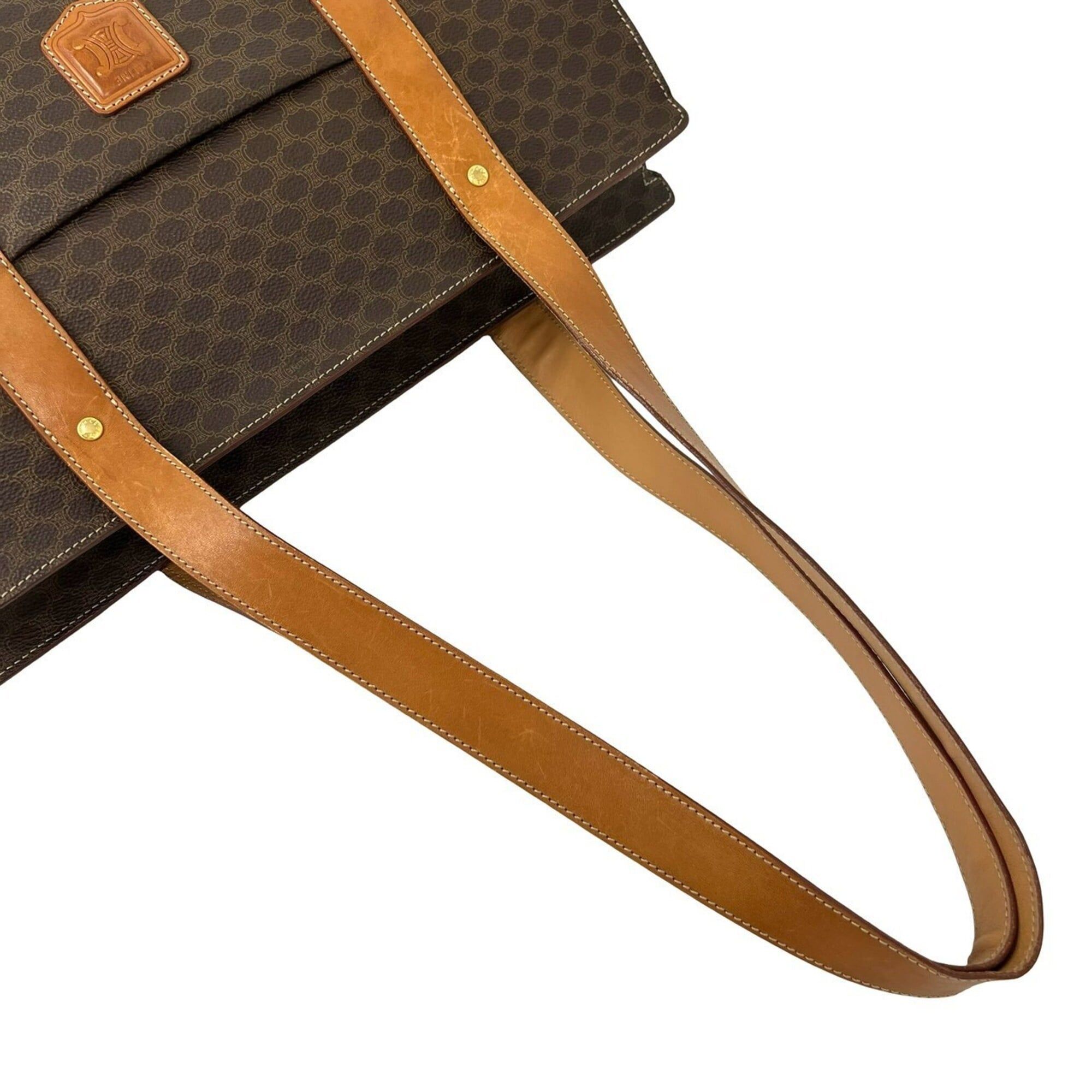 Leather Pvc Shoulder Bag Tote Bag (Pre-Owned) - Celine - Modalova