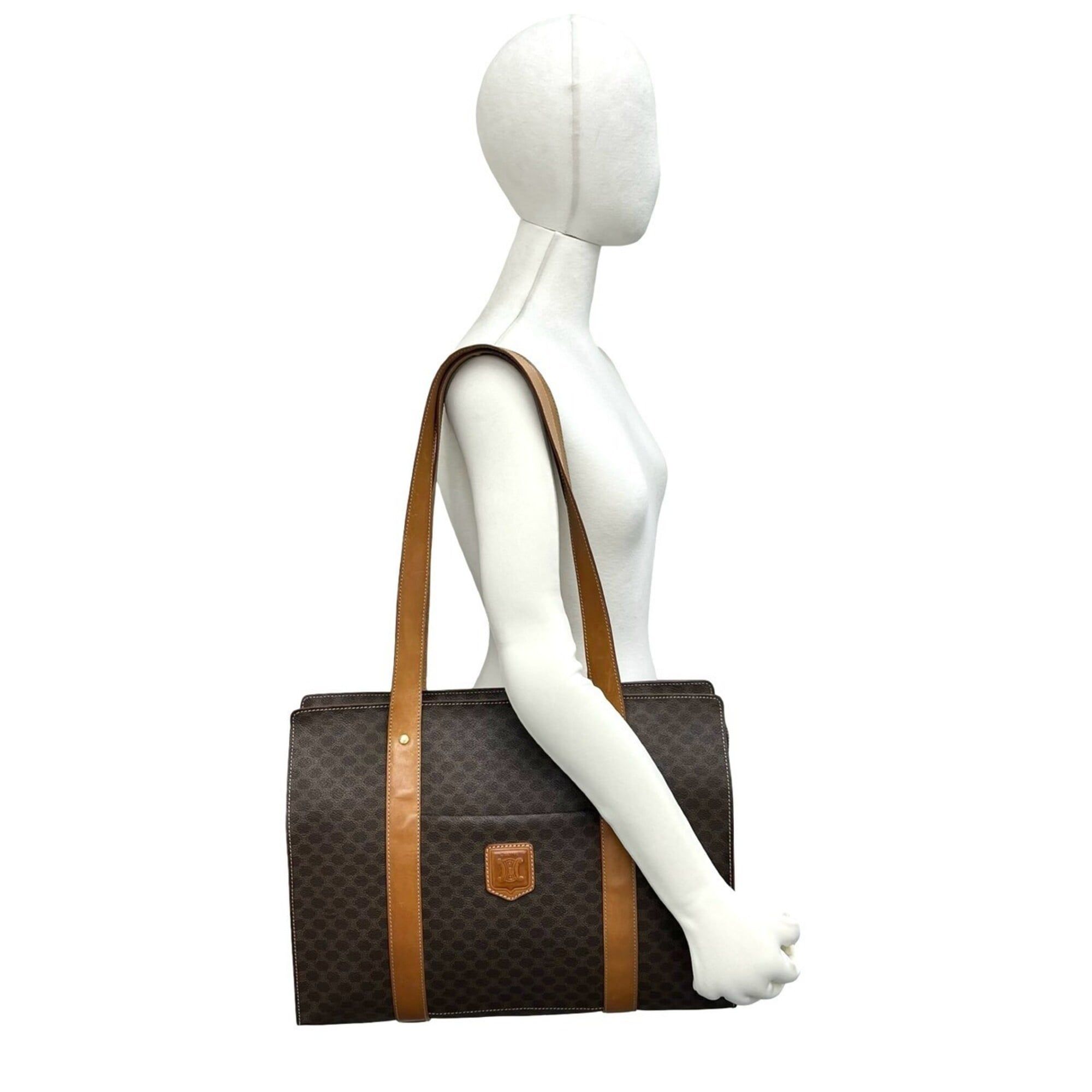 Leather Pvc Shoulder Bag Tote Bag (Pre-Owned) - Celine - Modalova