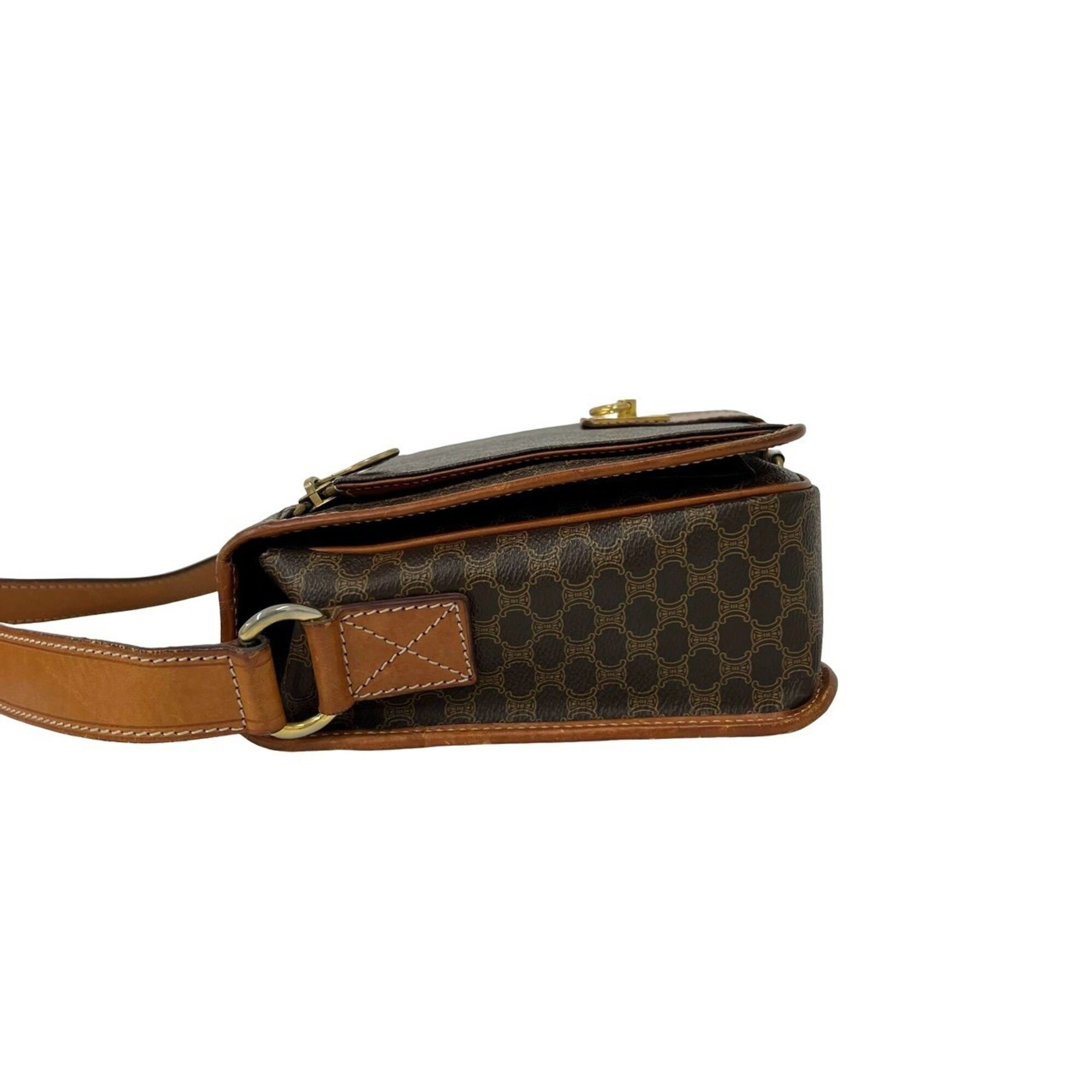Leather Pvc Pochette Shoulder Bag (Pre-Owned) - Celine - Modalova
