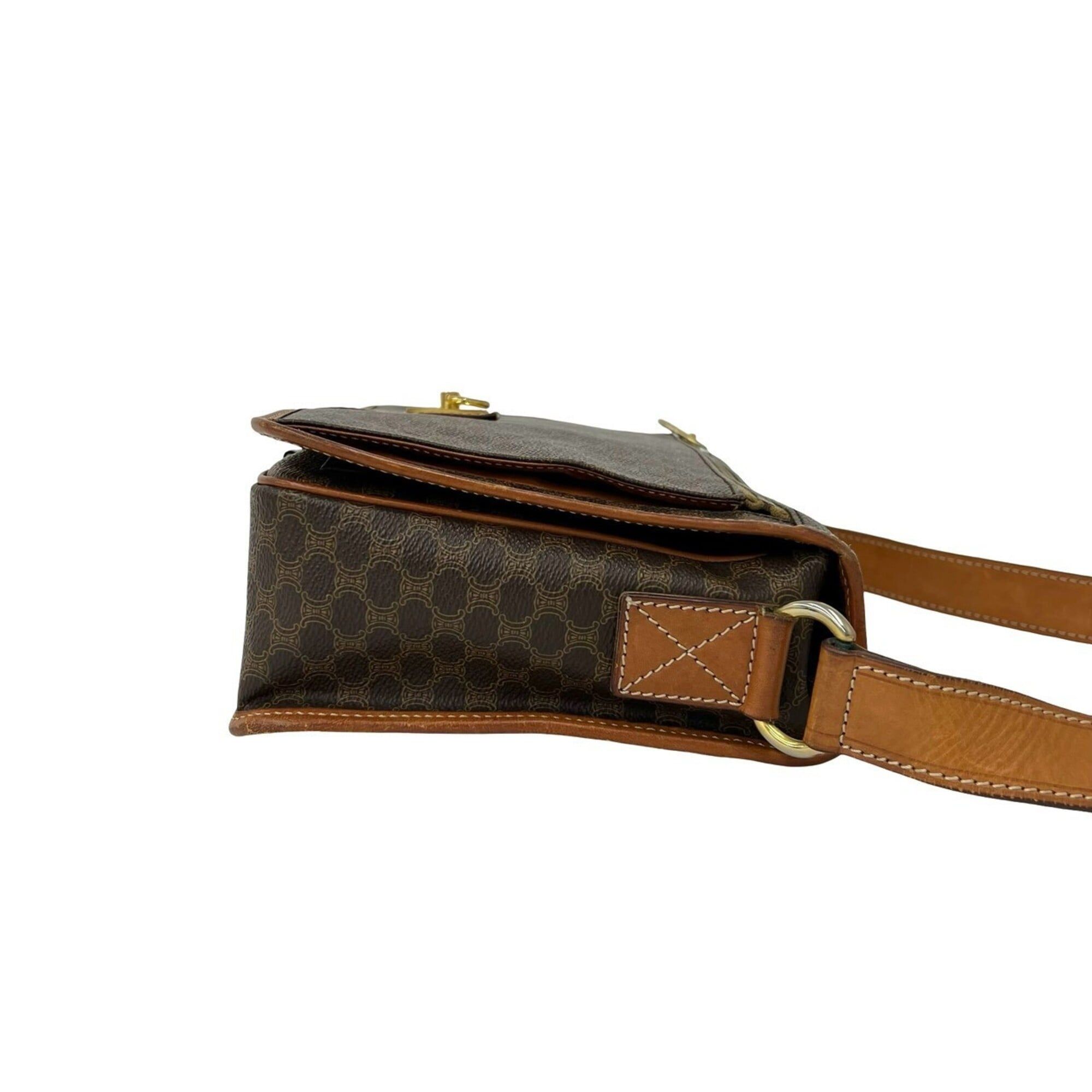 Leather Pvc Pochette Shoulder Bag (Pre-Owned) - Celine - Modalova
