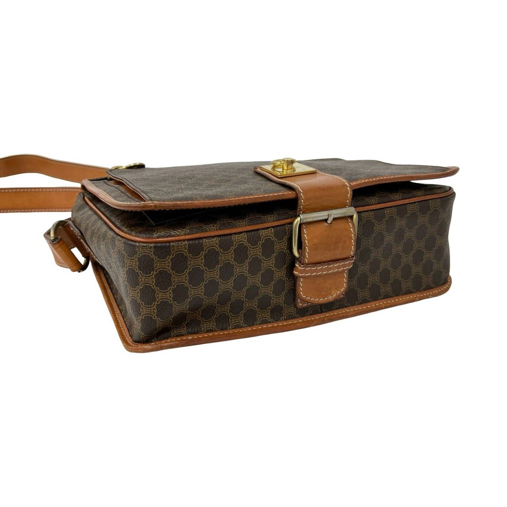 Leather Pvc Pochette Shoulder Bag (Pre-Owned) - Celine - Modalova