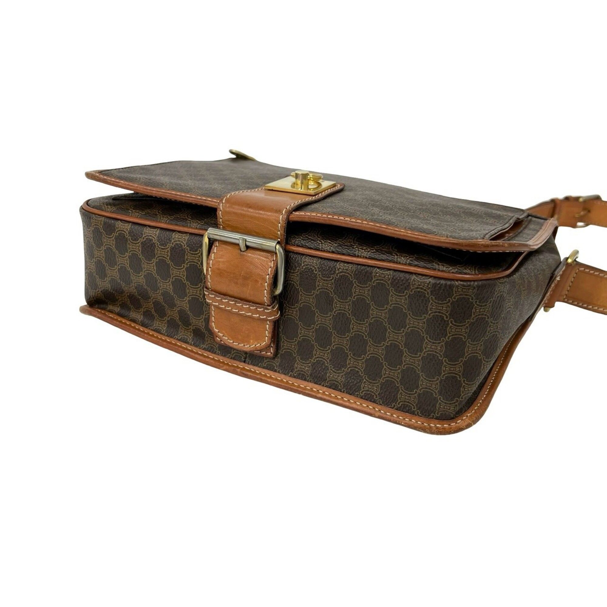 Leather Pvc Pochette Shoulder Bag (Pre-Owned) - Celine - Modalova