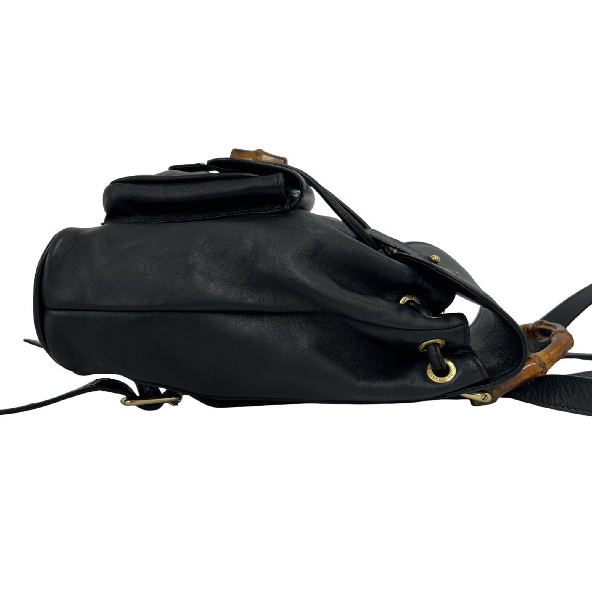 Leather Backpack (Pre-Owned) - Gucci - Modalova