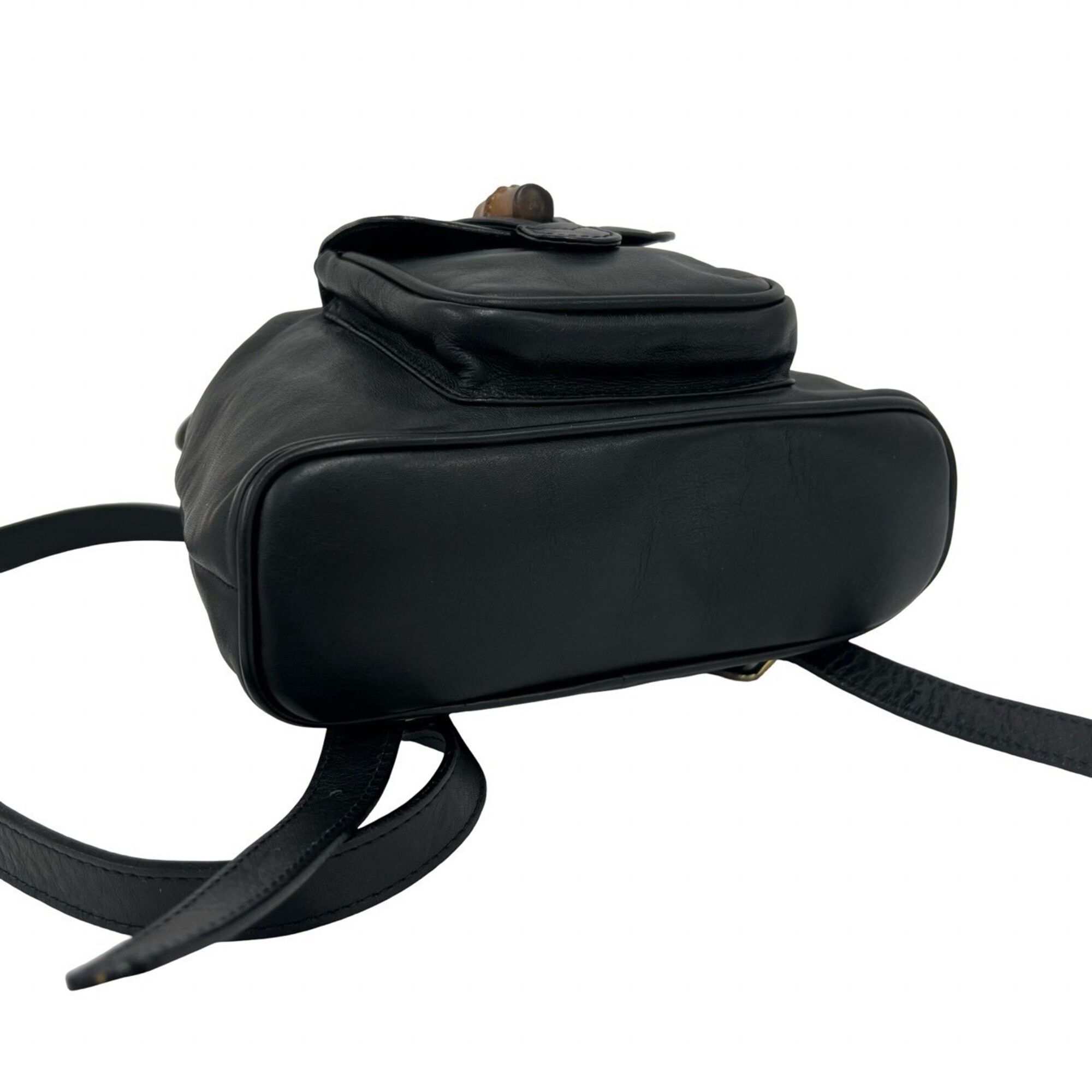 Leather Backpack (Pre-Owned) - Gucci - Modalova