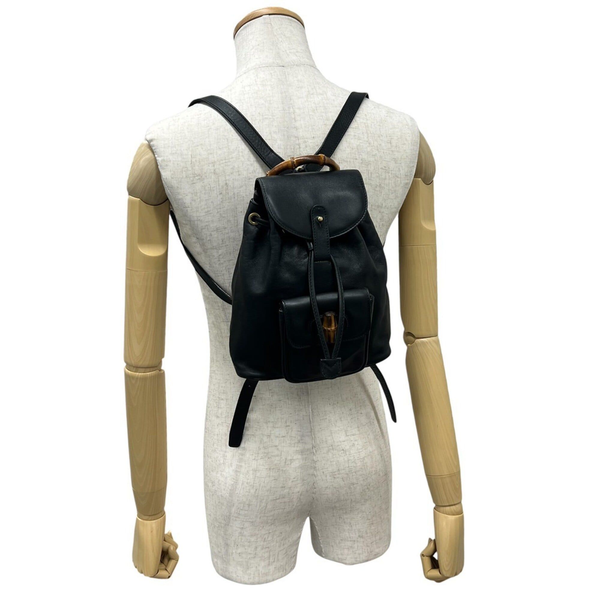 Leather Backpack (Pre-Owned) - Gucci - Modalova