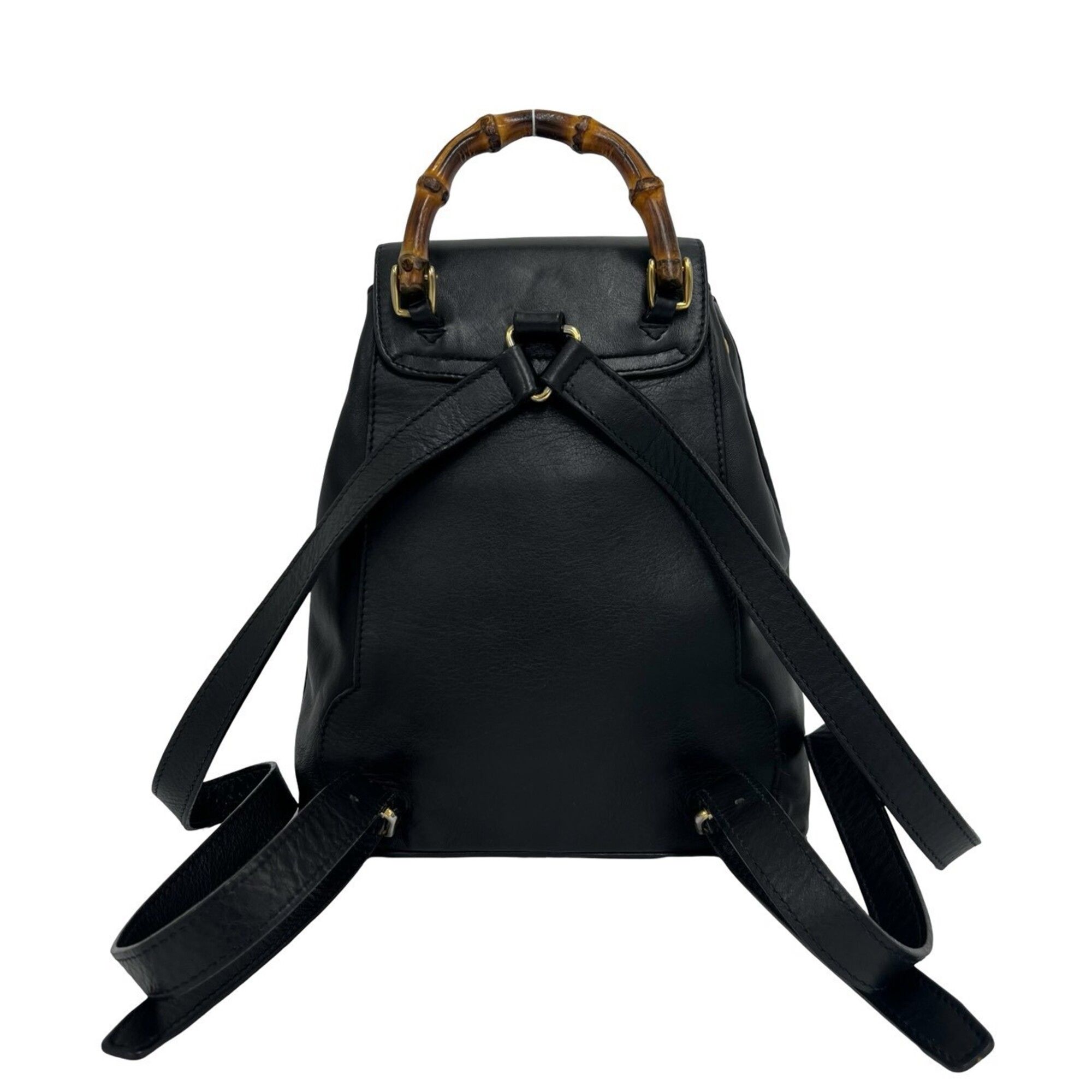 Leather Backpack (Pre-Owned) - Gucci - Modalova