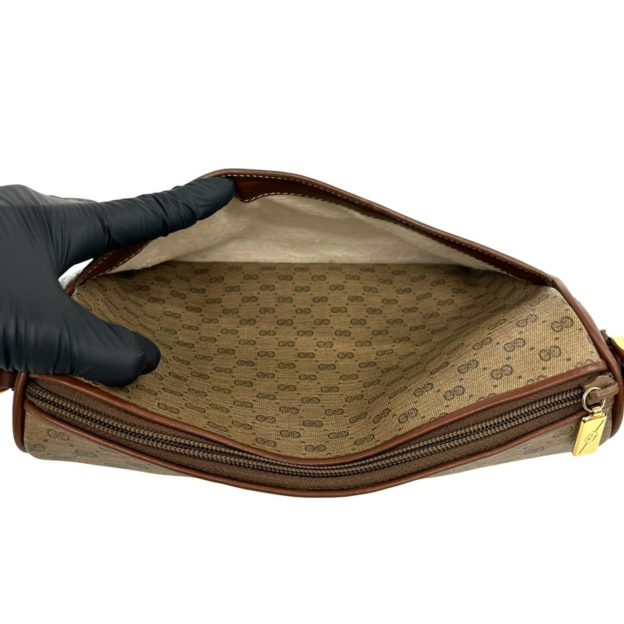 Leather Pvc Pochette Shoulder Bag (Pre-Owned) - Gucci - Modalova