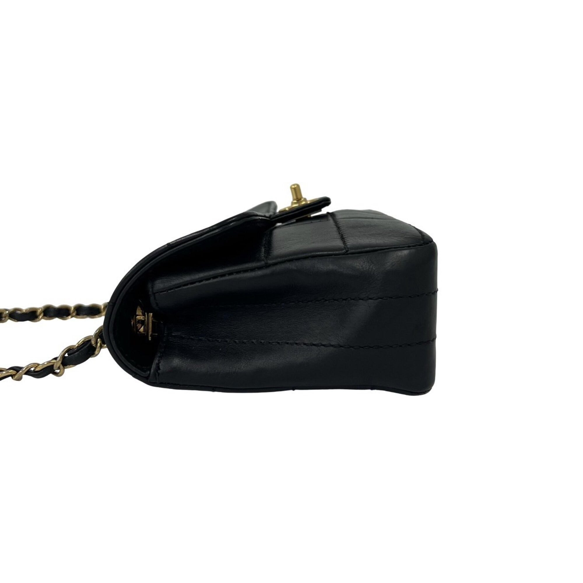 Leather Pochette Shoulder Bag (Pre-Owned) - Chanel - Modalova