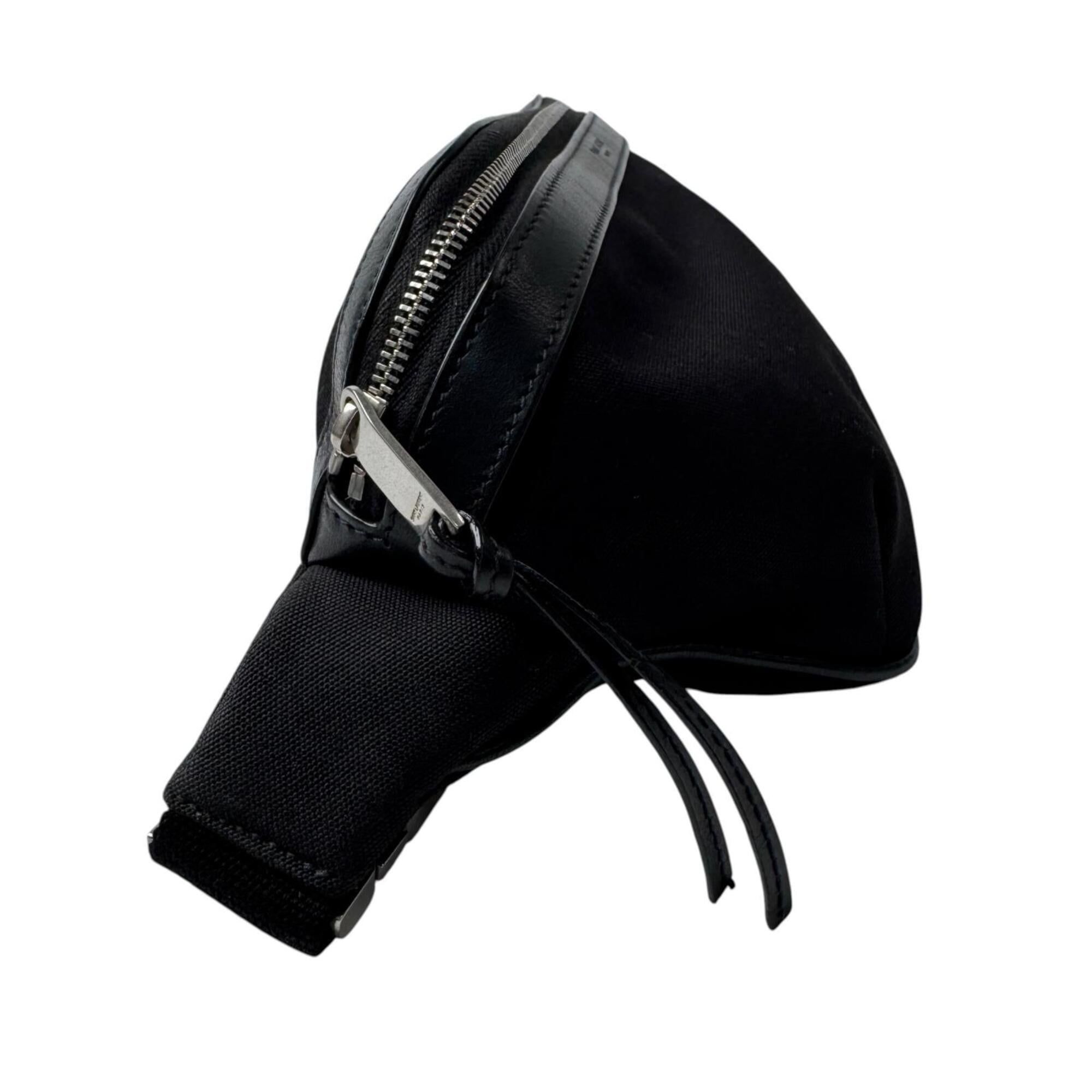 Canvas Leather Pouch Sling Bag (Pre-Owned) - Saint Laurent - Modalova