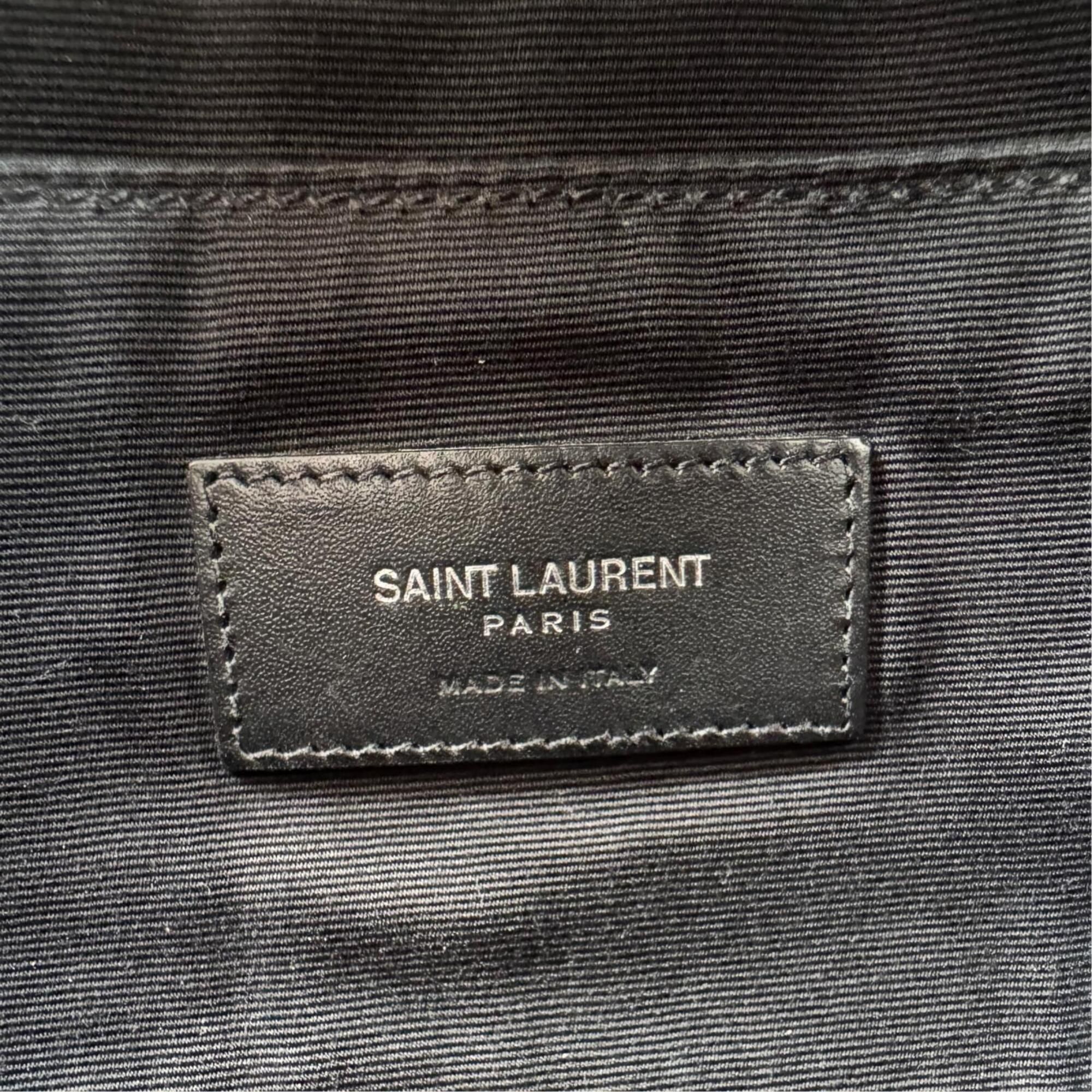 Canvas Leather Pouch Sling Bag (Pre-Owned) - Saint Laurent - Modalova