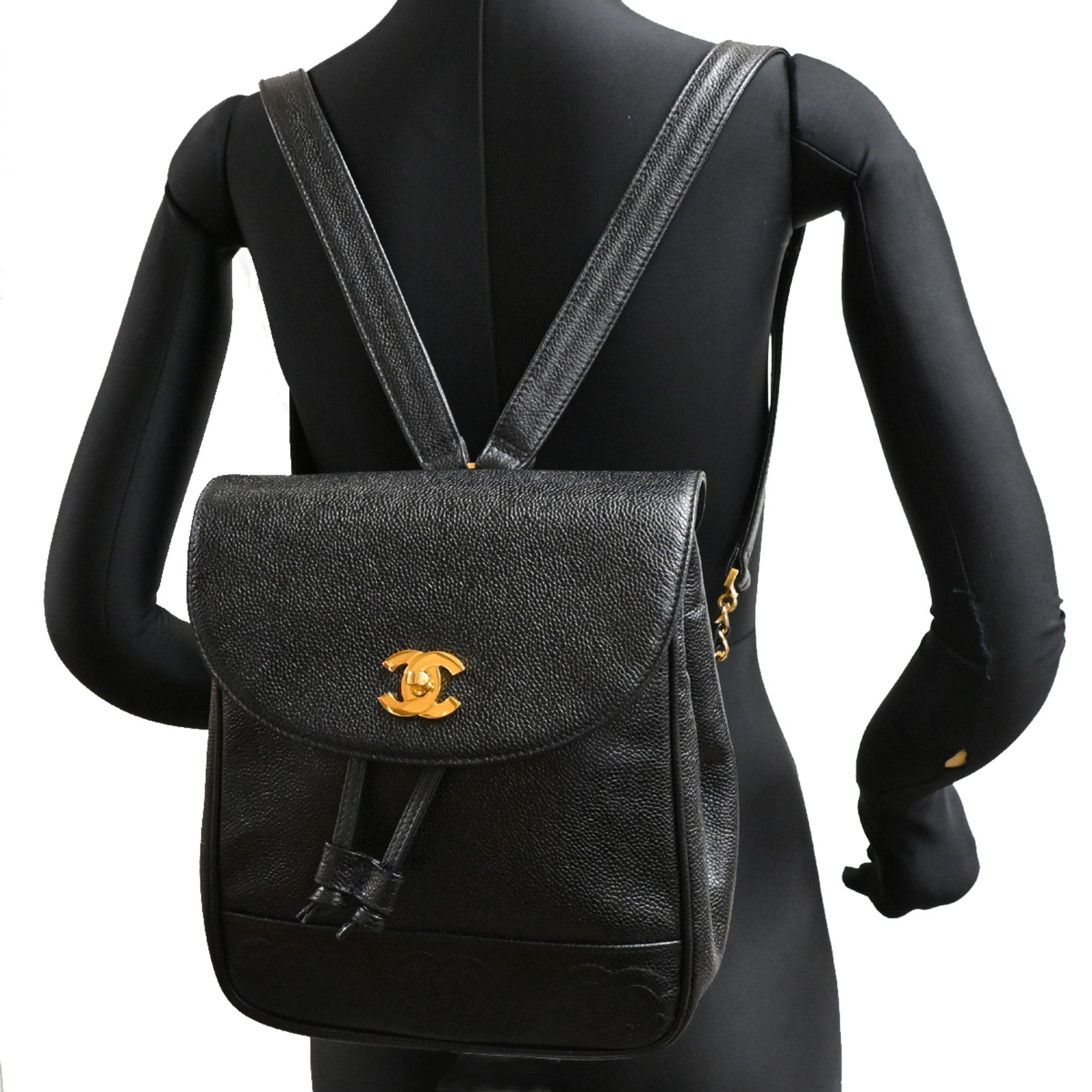 Grained Calfskin Backpack (Pre-Owned) - Chanel - Modalova