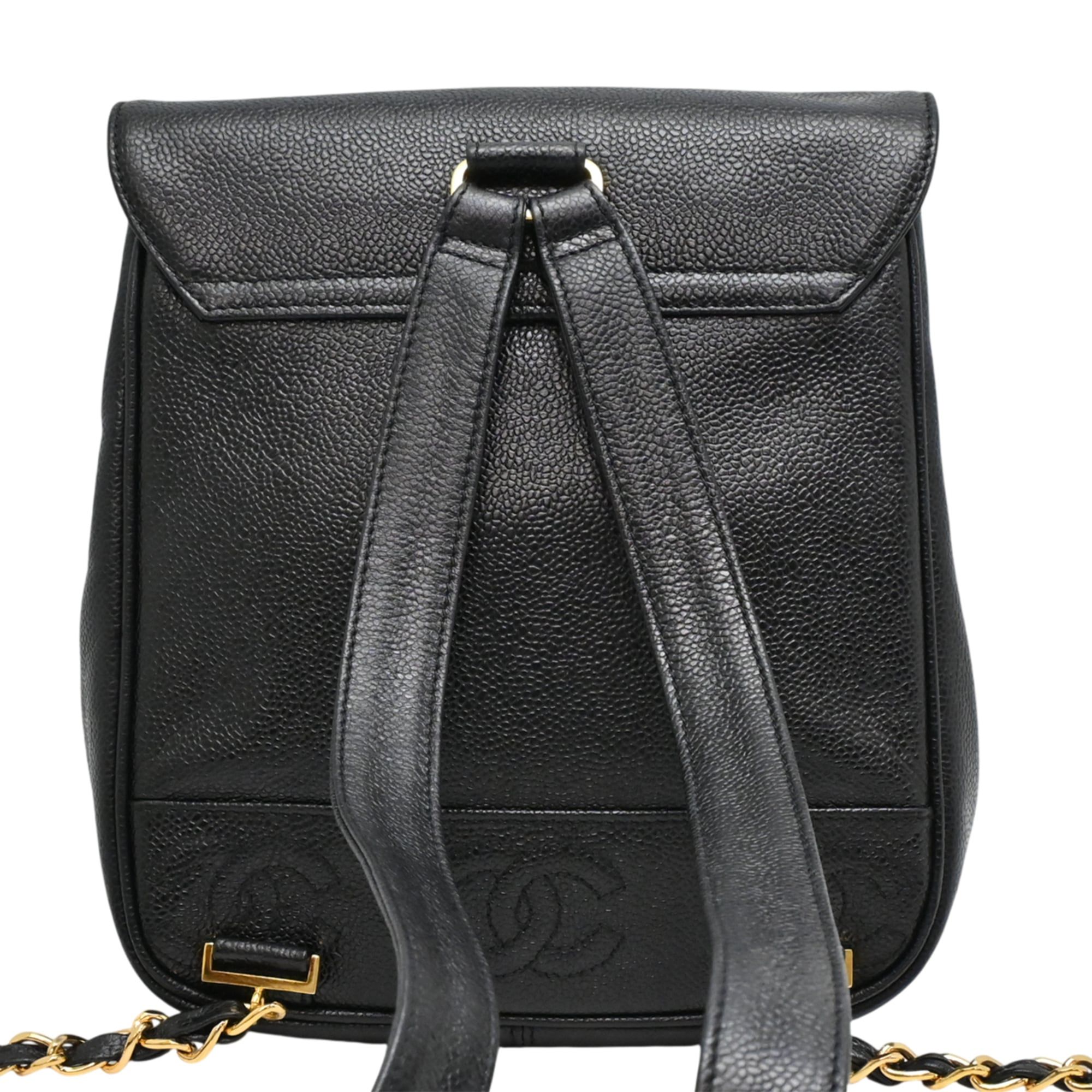 Grained Calfskin Backpack (Pre-Owned) - Chanel - Modalova