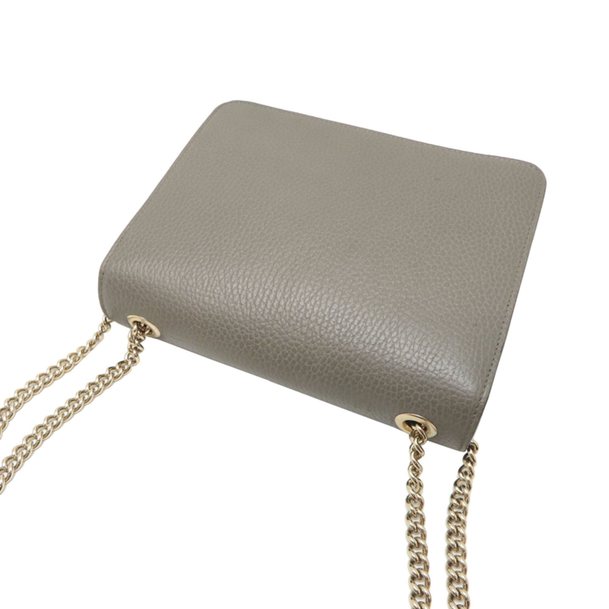 Leather Shoulder Bag (Pre-Owned) - Gucci - Modalova