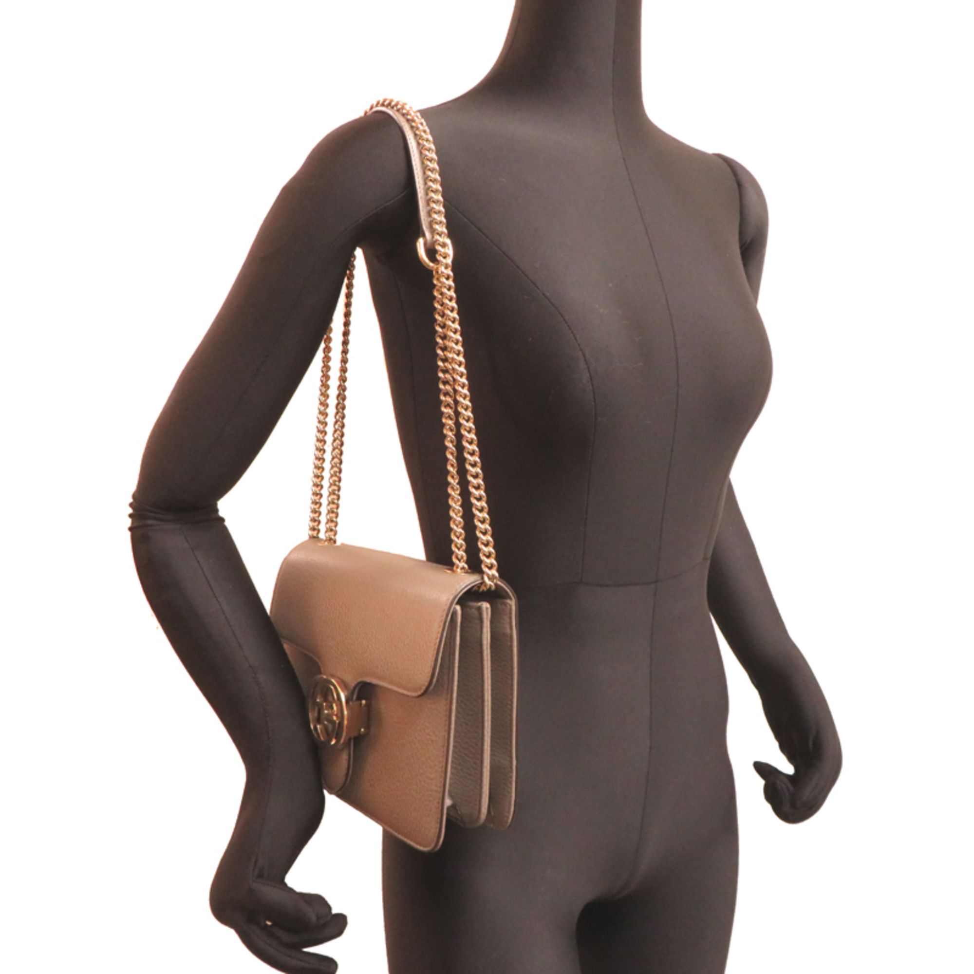 Leather Shoulder Bag (Pre-Owned) - Gucci - Modalova