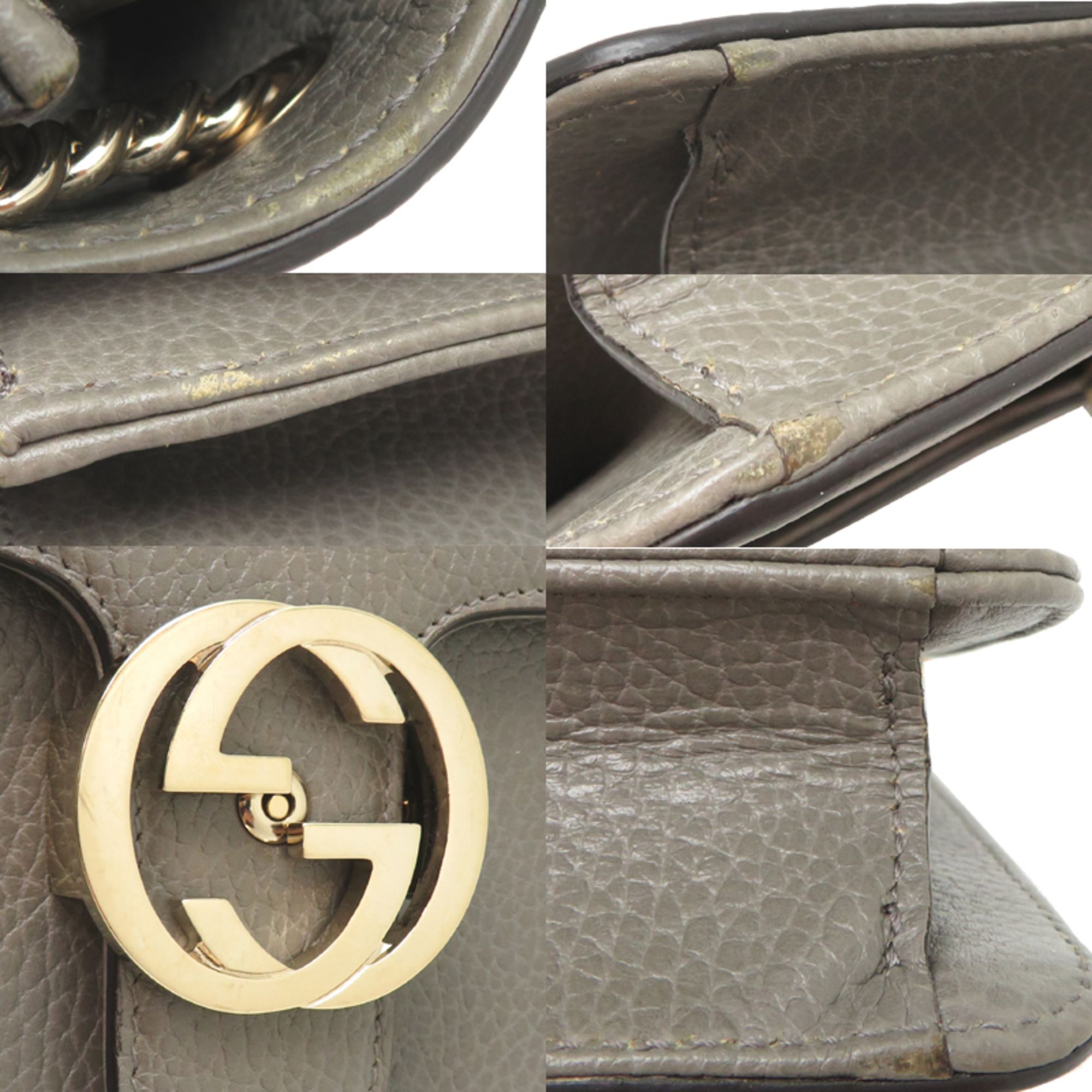 Leather Shoulder Bag (Pre-Owned) - Gucci - Modalova