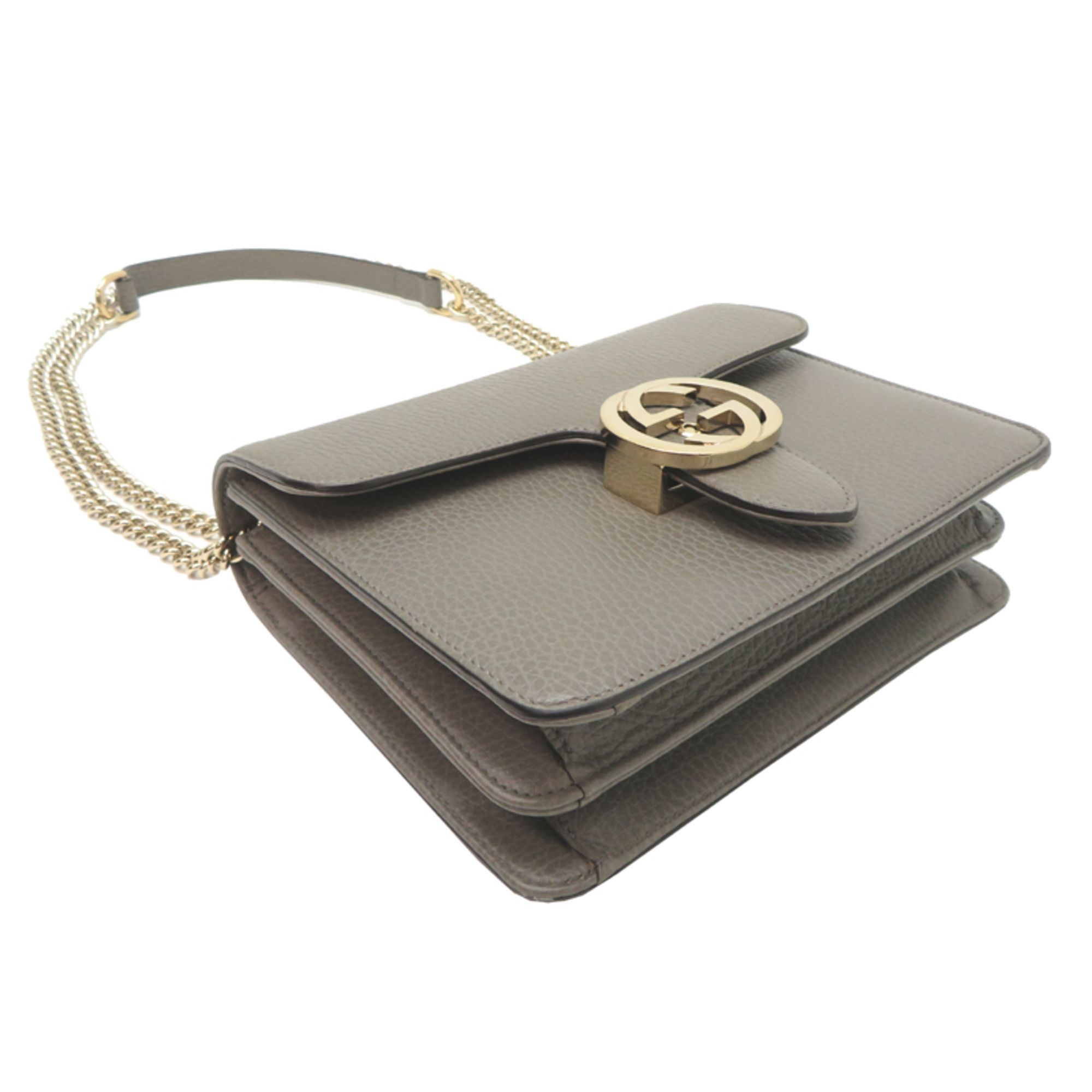Leather Shoulder Bag (Pre-Owned) - Gucci - Modalova