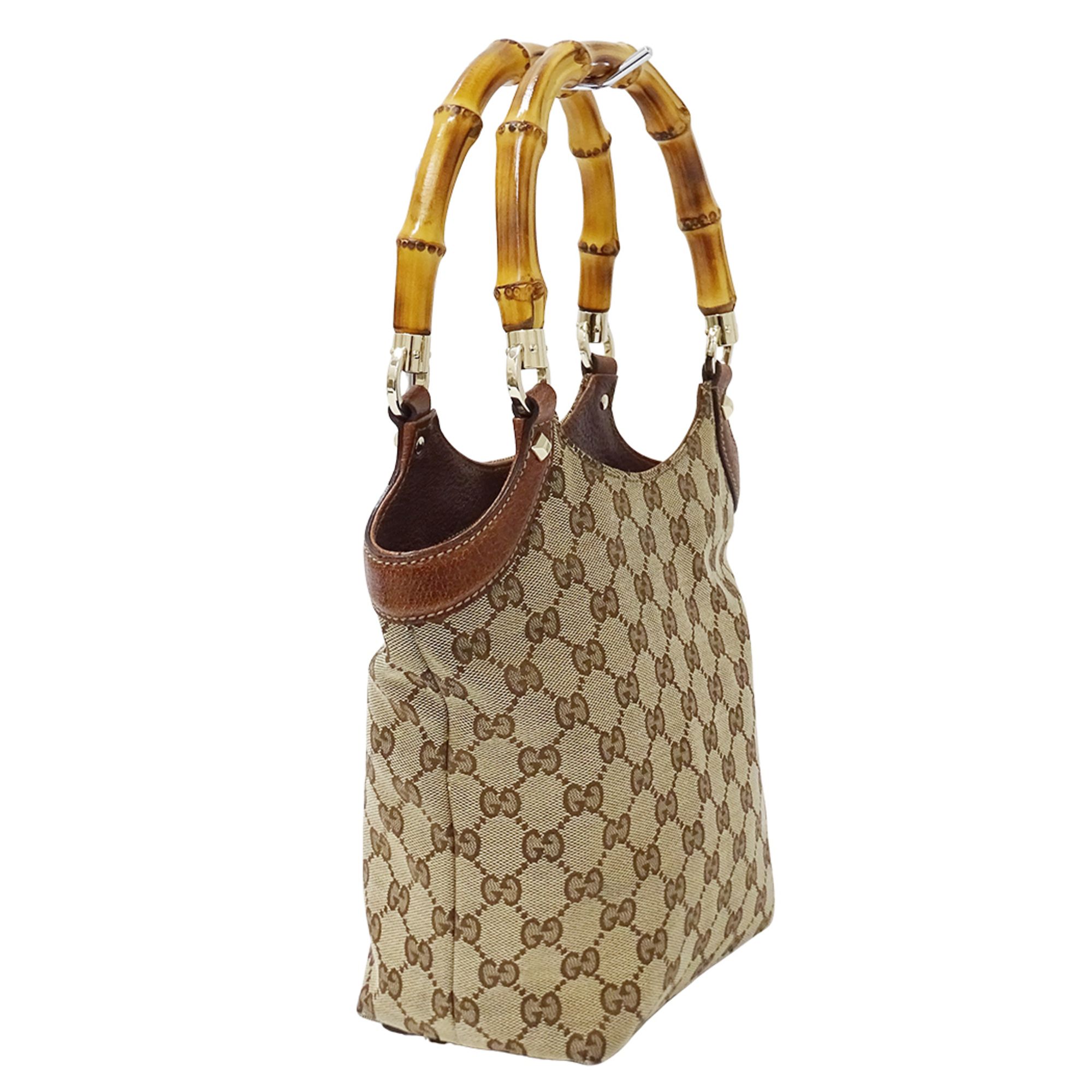 Gg Canvas Handbag (Pre-Owned) - Gucci - Modalova
