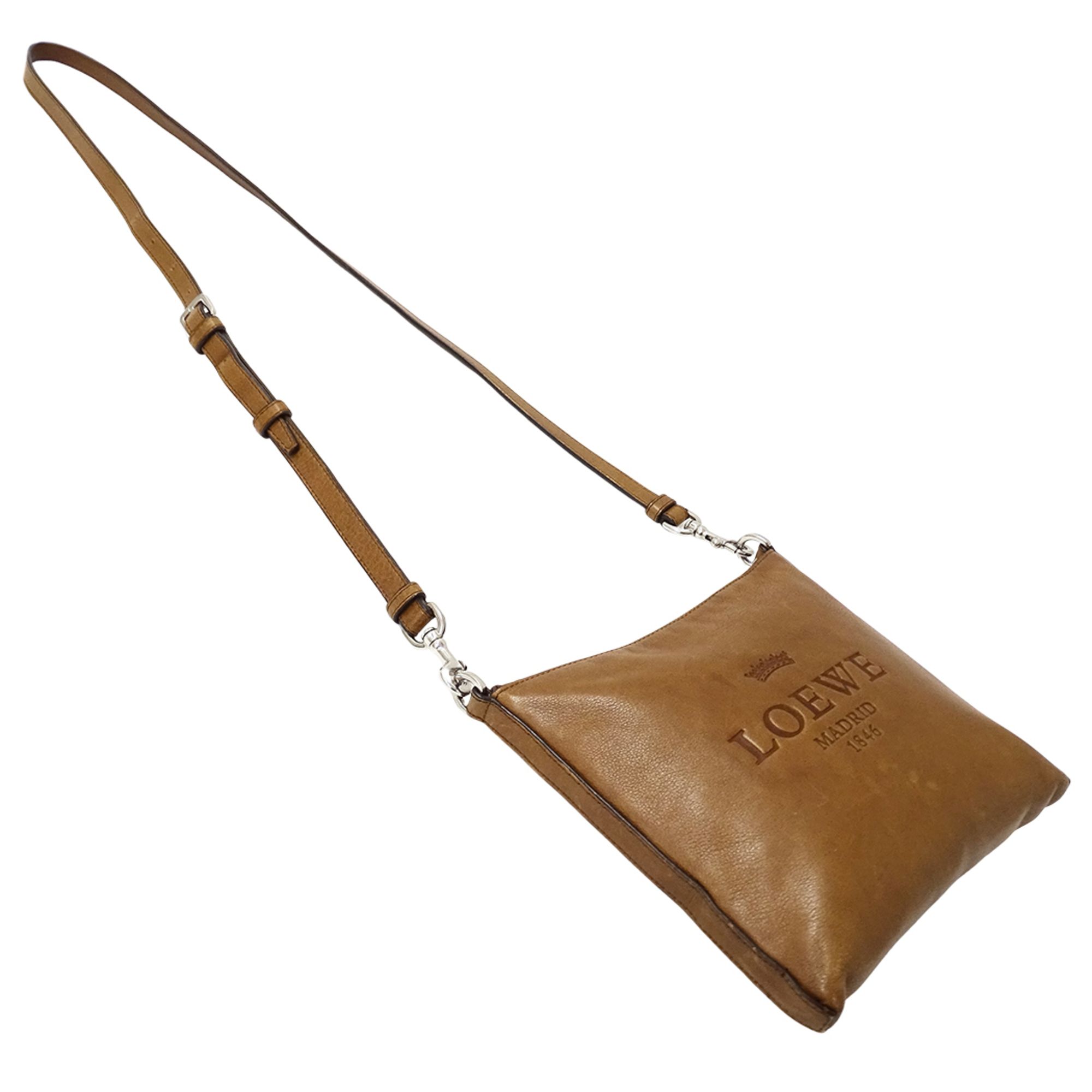 Leather Shoulder Bag (Pre-Owned) - Loewe - Modalova