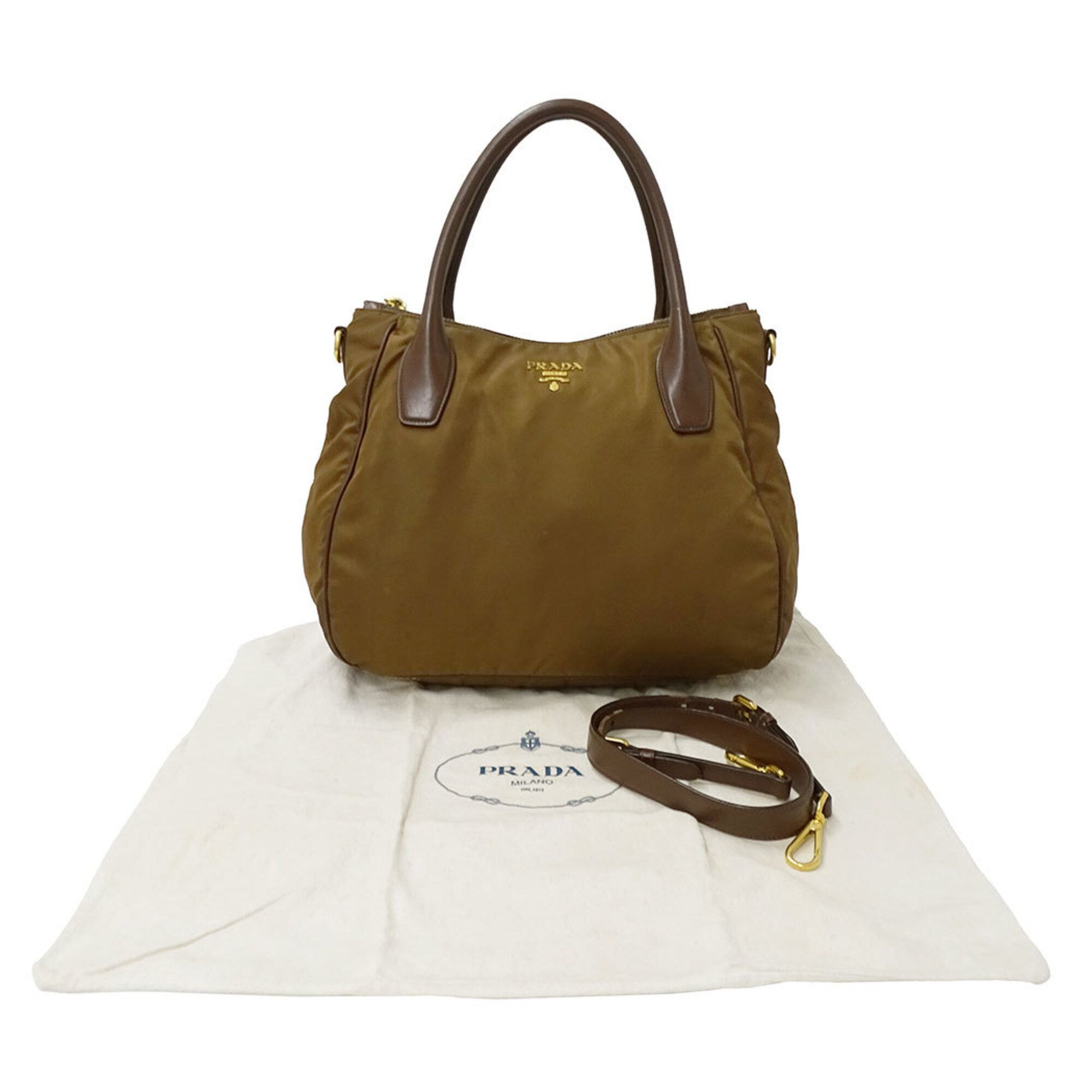 Nylon Handbag Shoulder Bag (Pre-Owned) - Prada - Modalova
