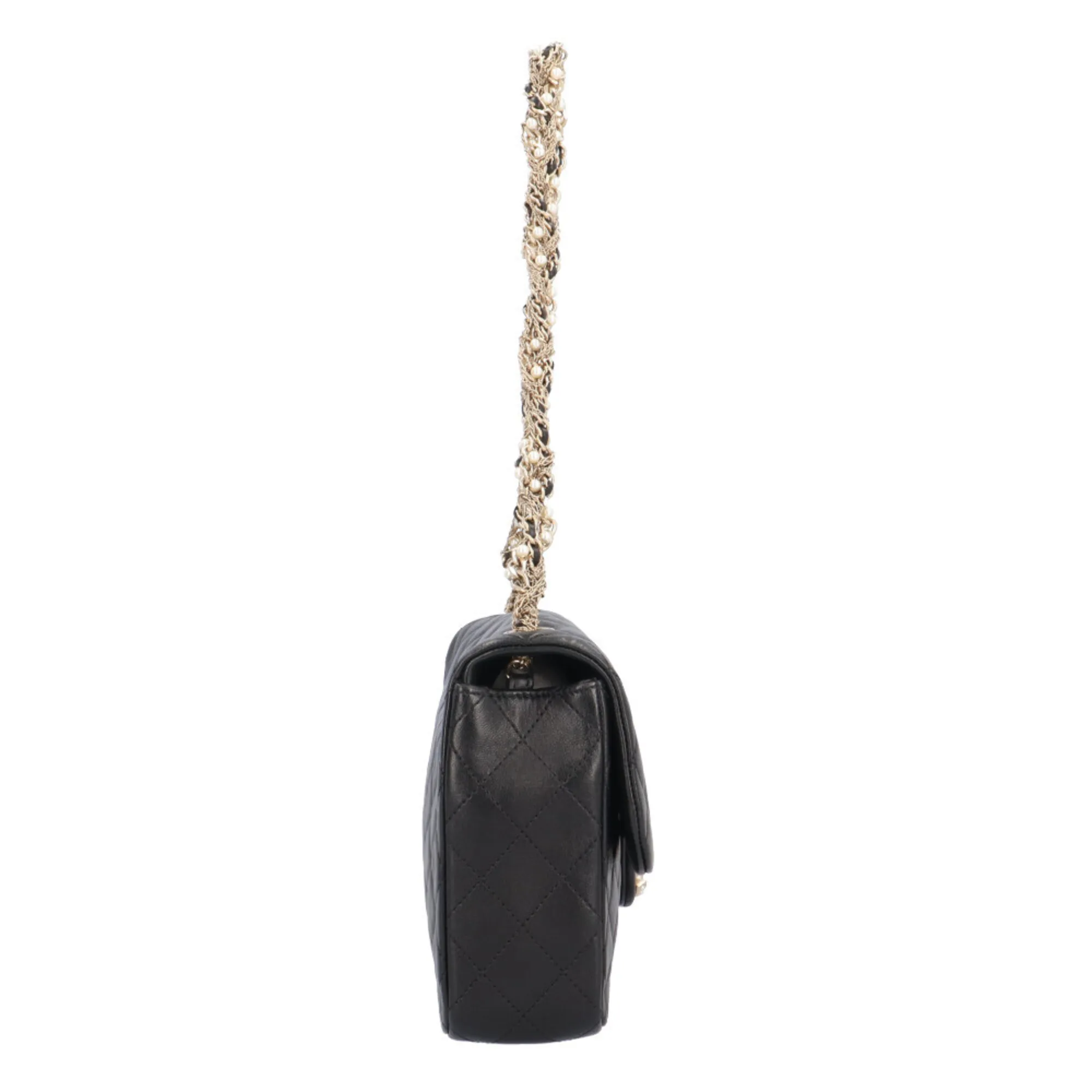 Matelasse Leather Handbag Shoulder Bag (Pre-Owned) - Chanel - Modalova