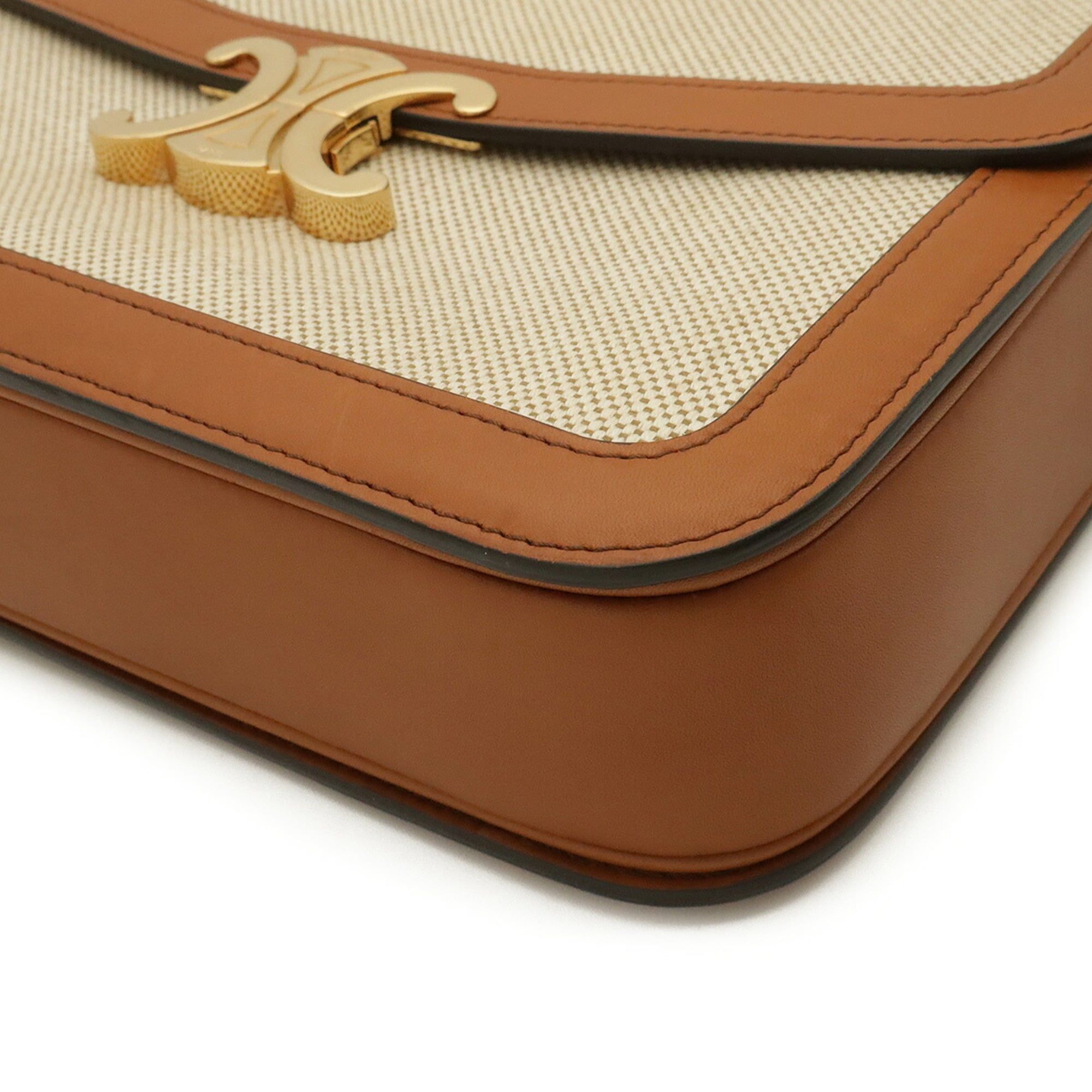 Canvas Leather Shoulder Bag (Pre-Owned) - Celine - Modalova