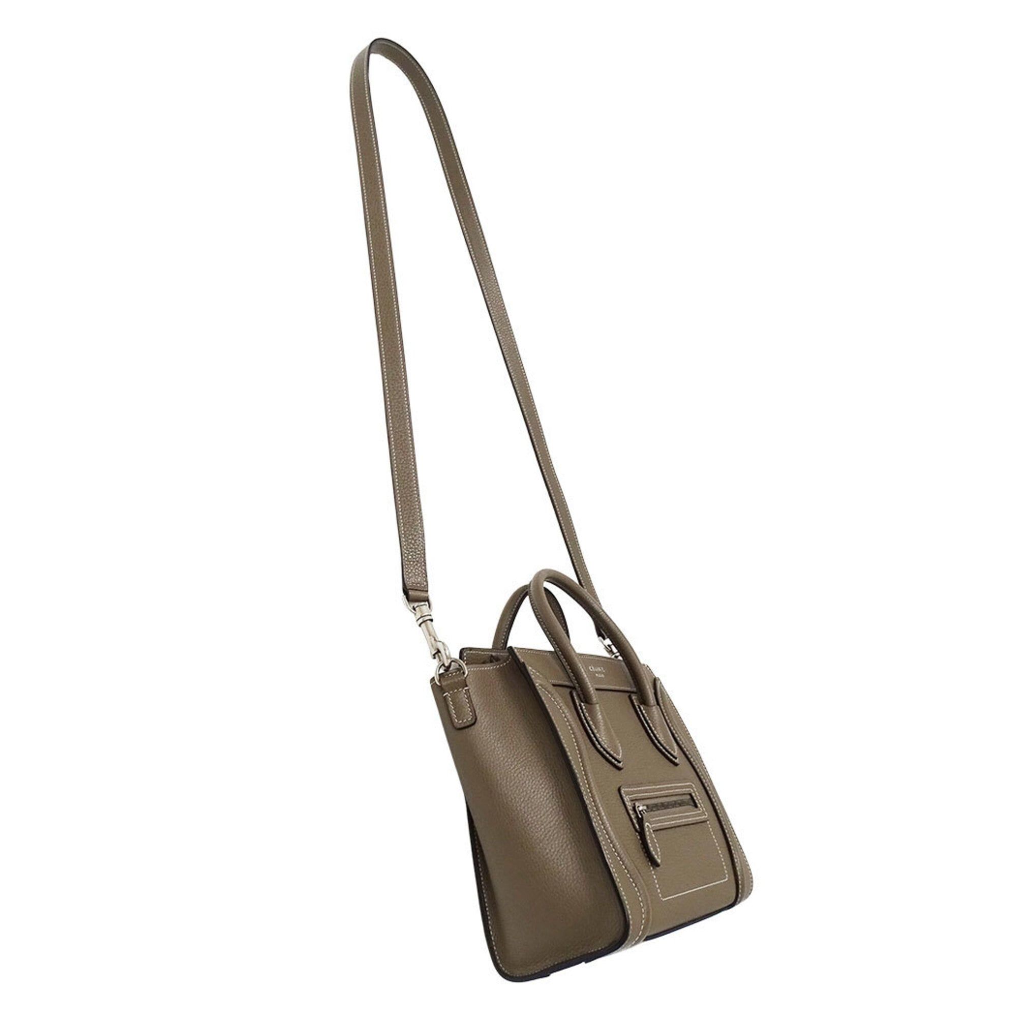 Leather Handbag Shoulder Bag (Pre-Owned) - Celine - Modalova