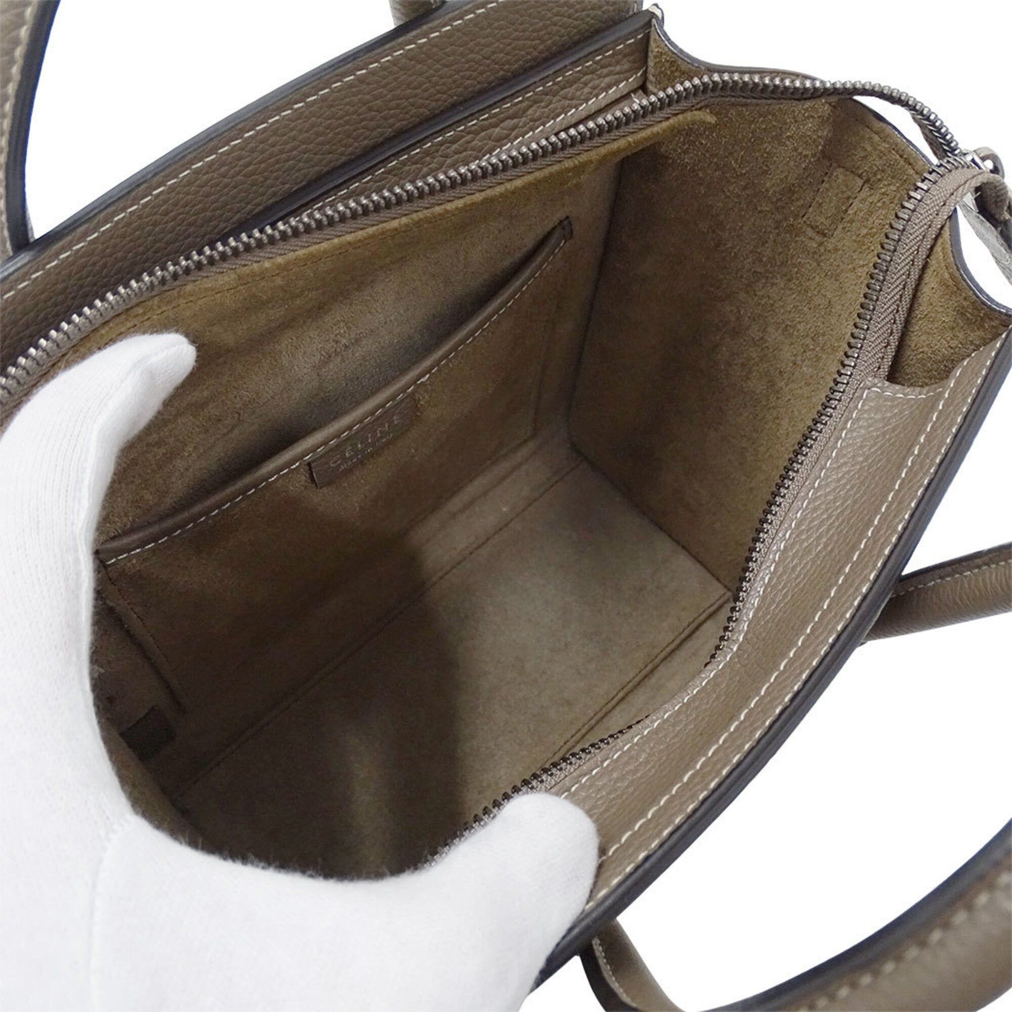 Leather Handbag Shoulder Bag (Pre-Owned) - Celine - Modalova