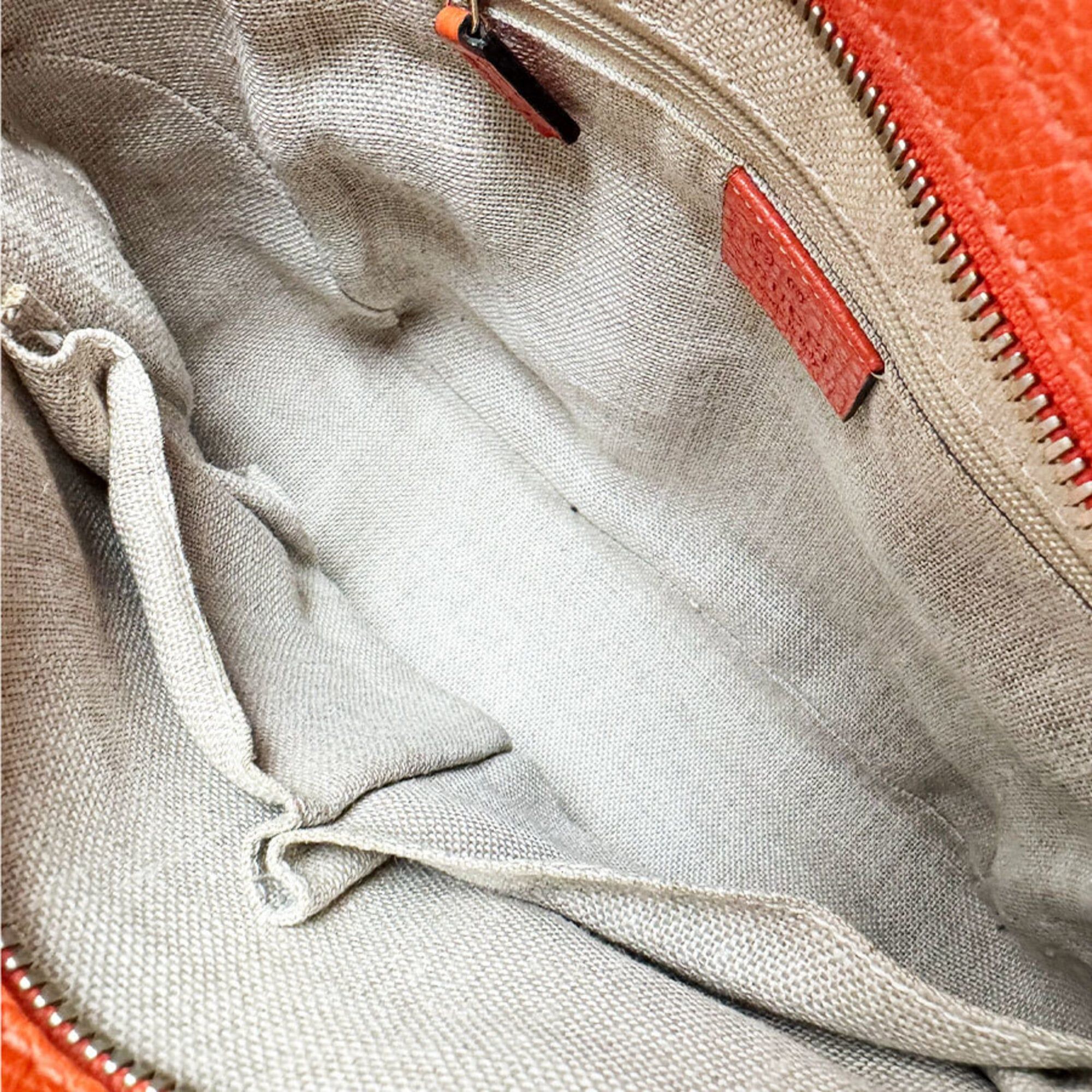 Gg Canvas Leather Handbag Shoulder Bag (Pre-Owned) - Gucci - Modalova