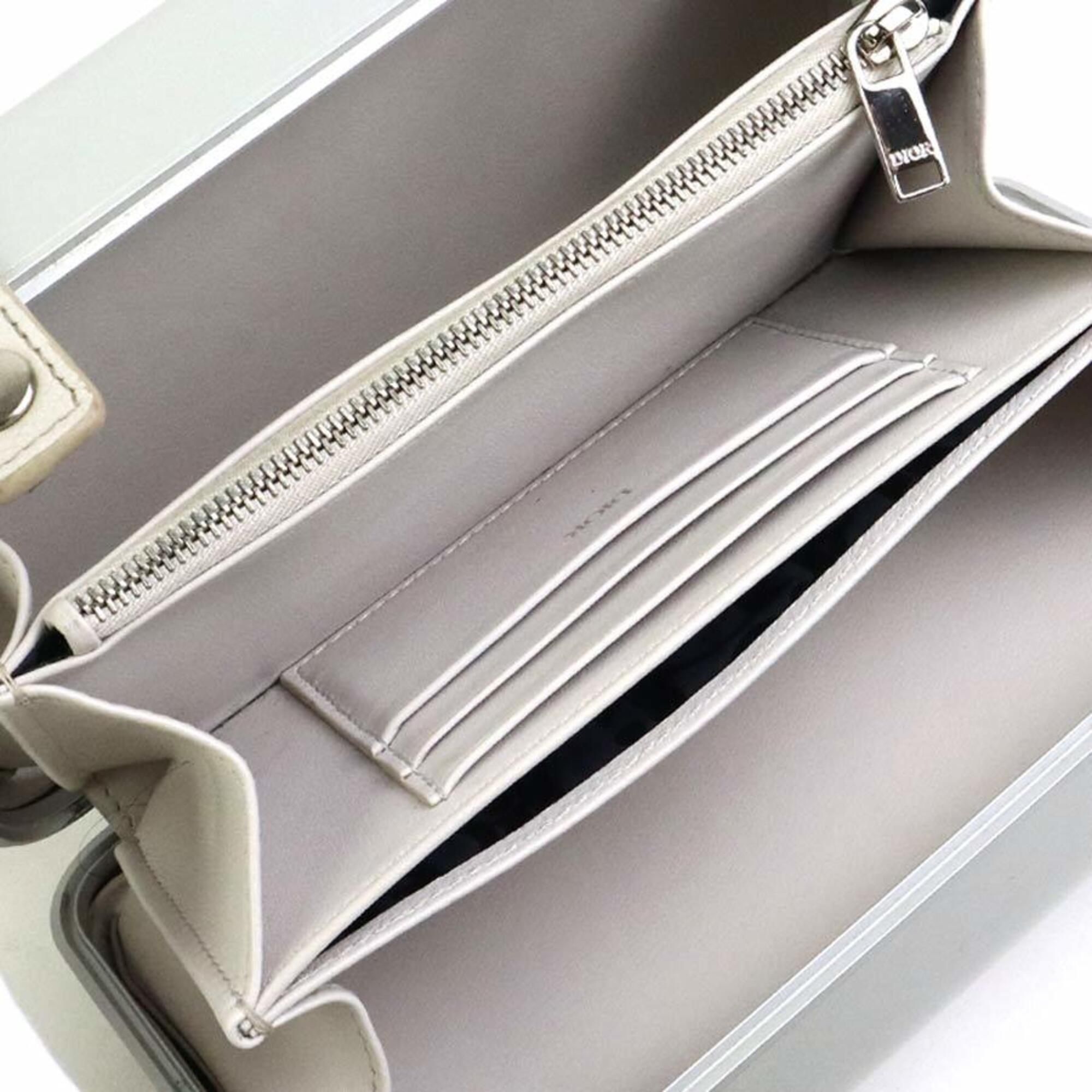 Aluminum Leather Shoulder Bag (Pre-Owned) - Christian Dior - Modalova