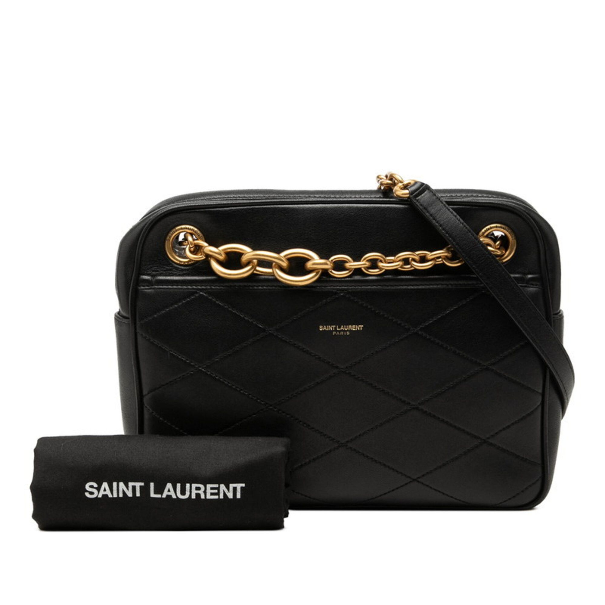 Leather Shoulder Bag (Pre-Owned) - Saint Laurent - Modalova