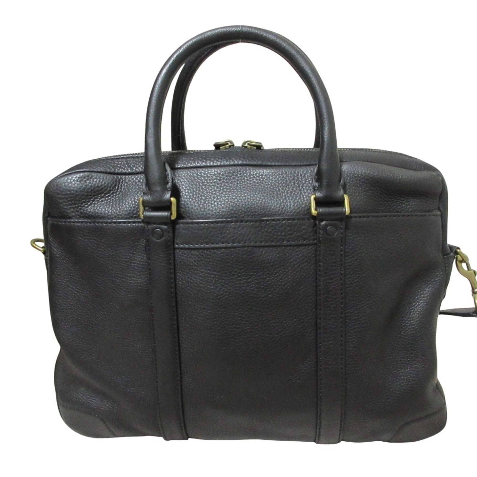 Leather Briefcase (Pre-Owned) - Coach - Modalova
