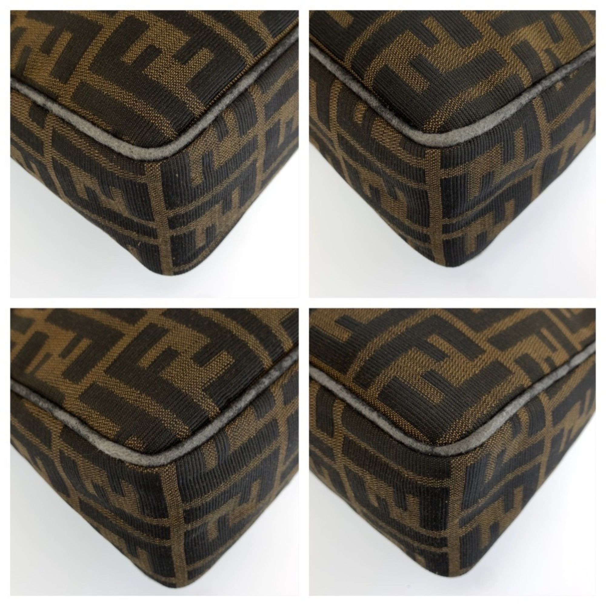 Canvas Leather Shoulder Bag (Pre-Owned) - Fendi - Modalova