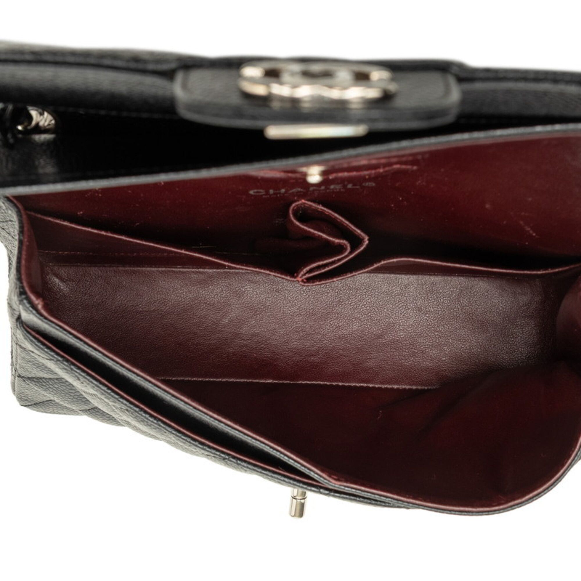 Grained Calfskin Shoulder Bag (Pre-Owned) - Chanel - Modalova