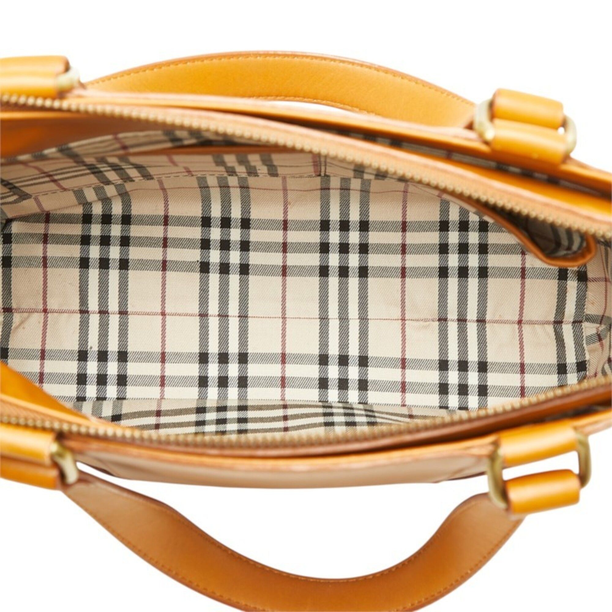 Leather Shoulder Bag Tote Bag (Pre-Owned) - Burberry - Modalova