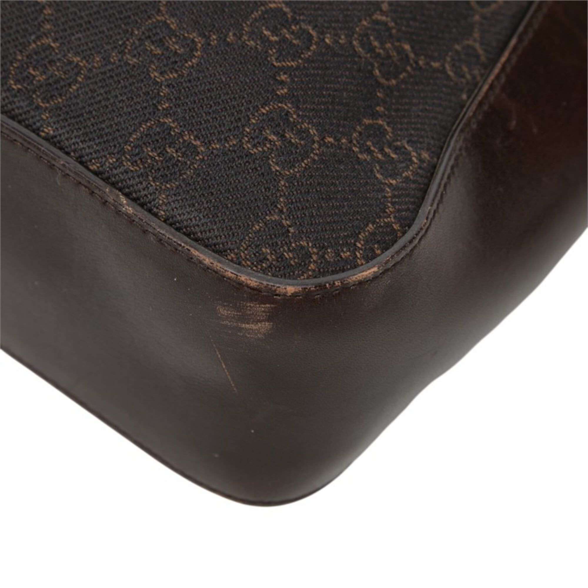 Canvas Leather Tote Bag (Pre-Owned) - Gucci - Modalova
