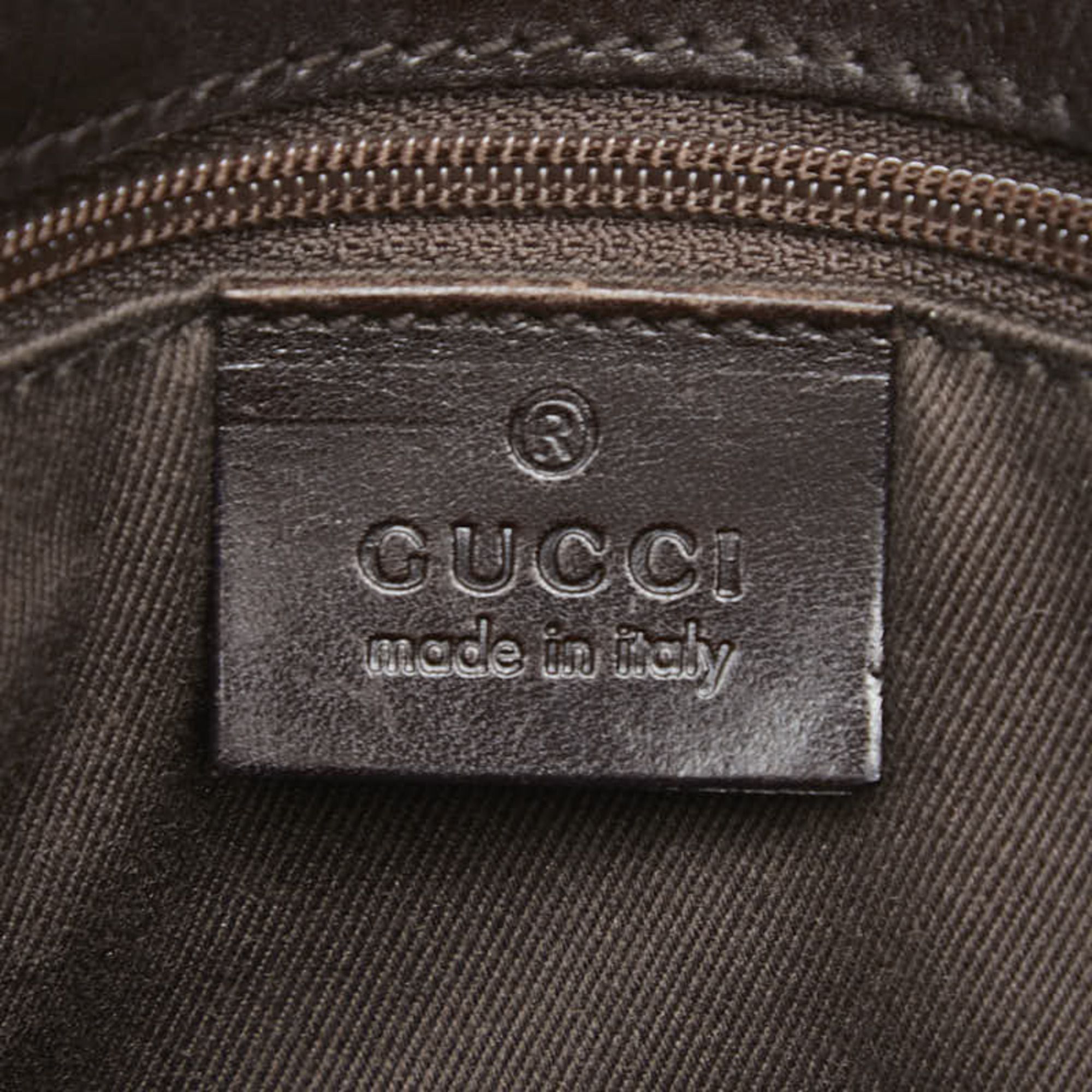 Canvas Leather Tote Bag (Pre-Owned) - Gucci - Modalova