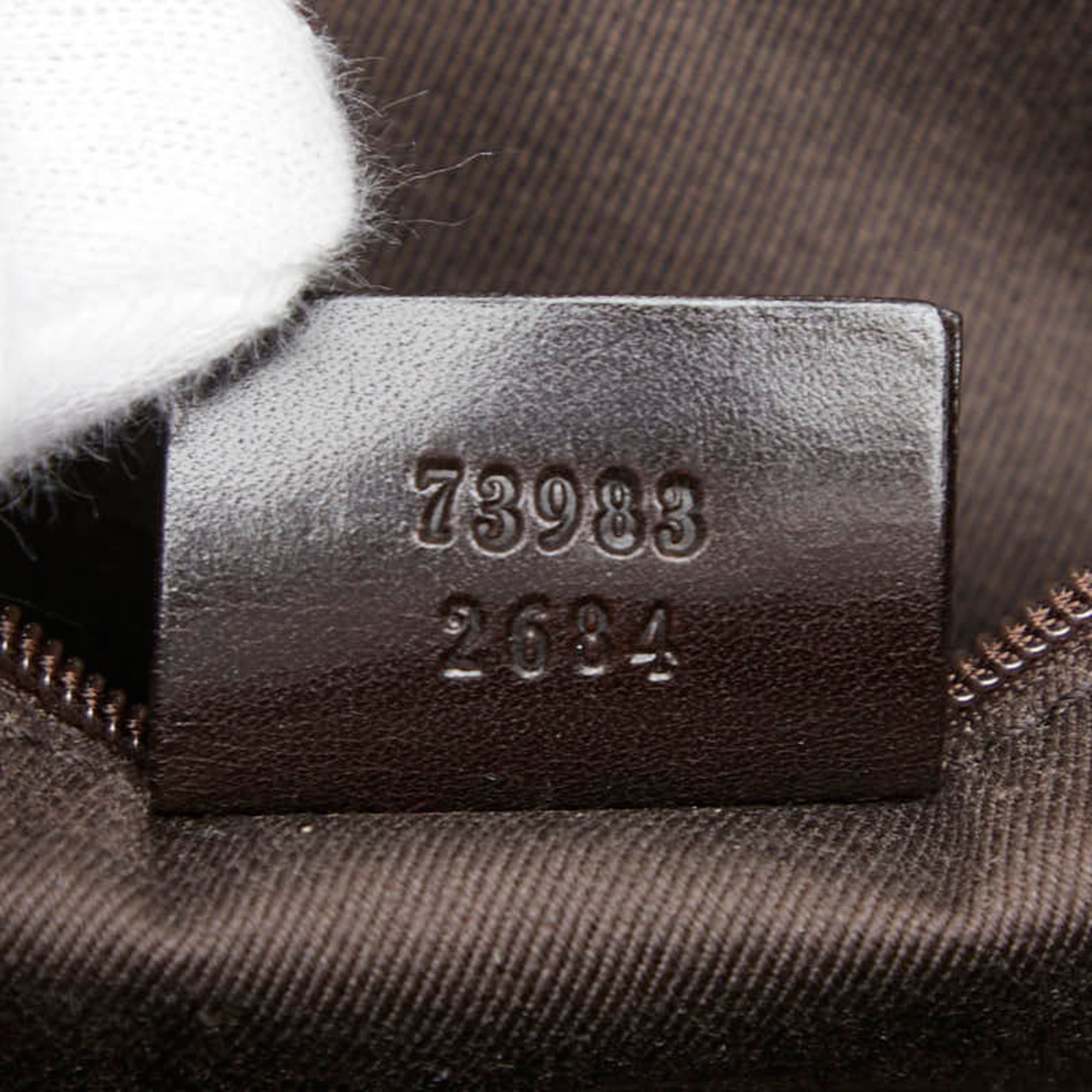 Canvas Leather Tote Bag (Pre-Owned) - Gucci - Modalova
