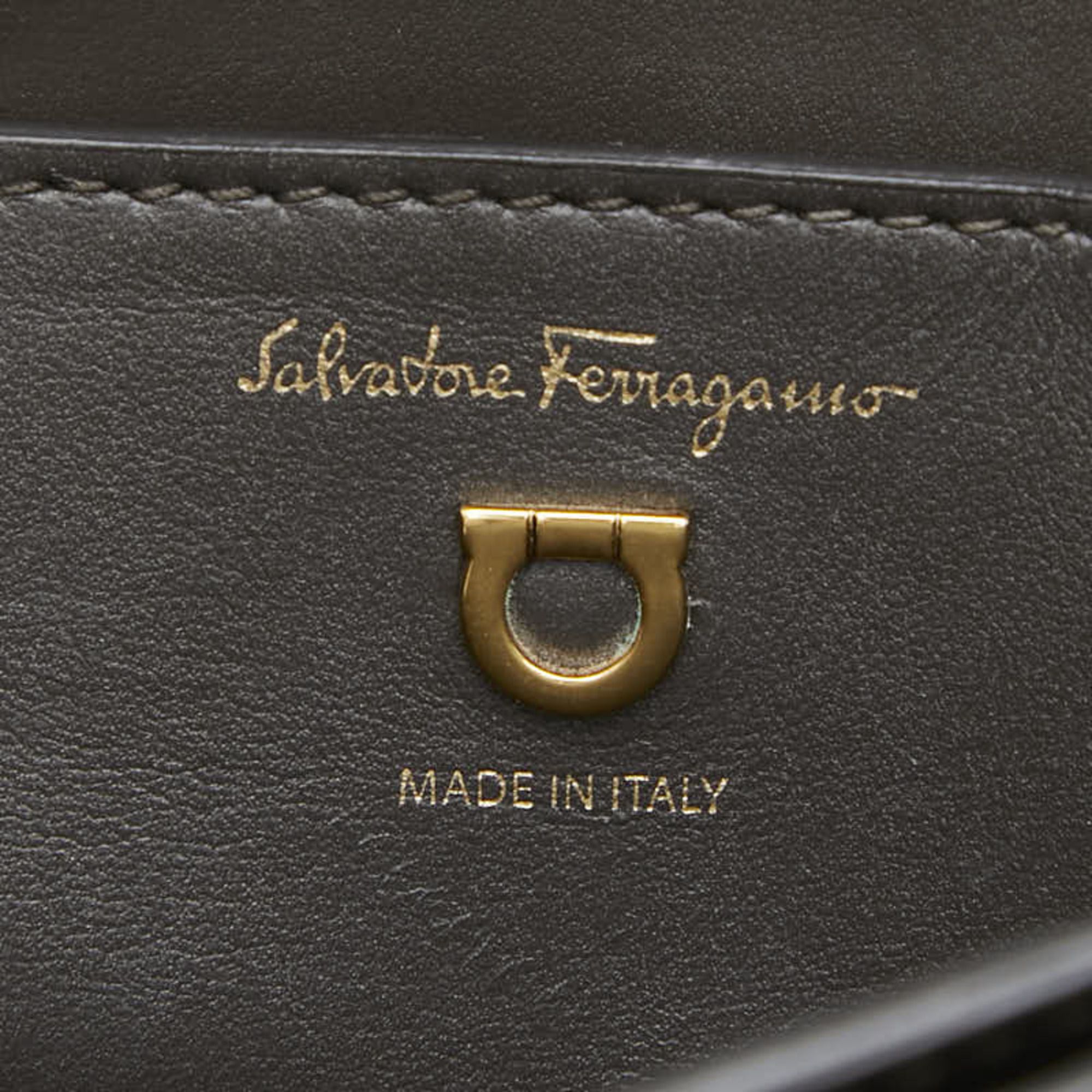 Leather Handbag Shoulder Bag (Pre-Owned) - Salvatore Ferragamo - Modalova