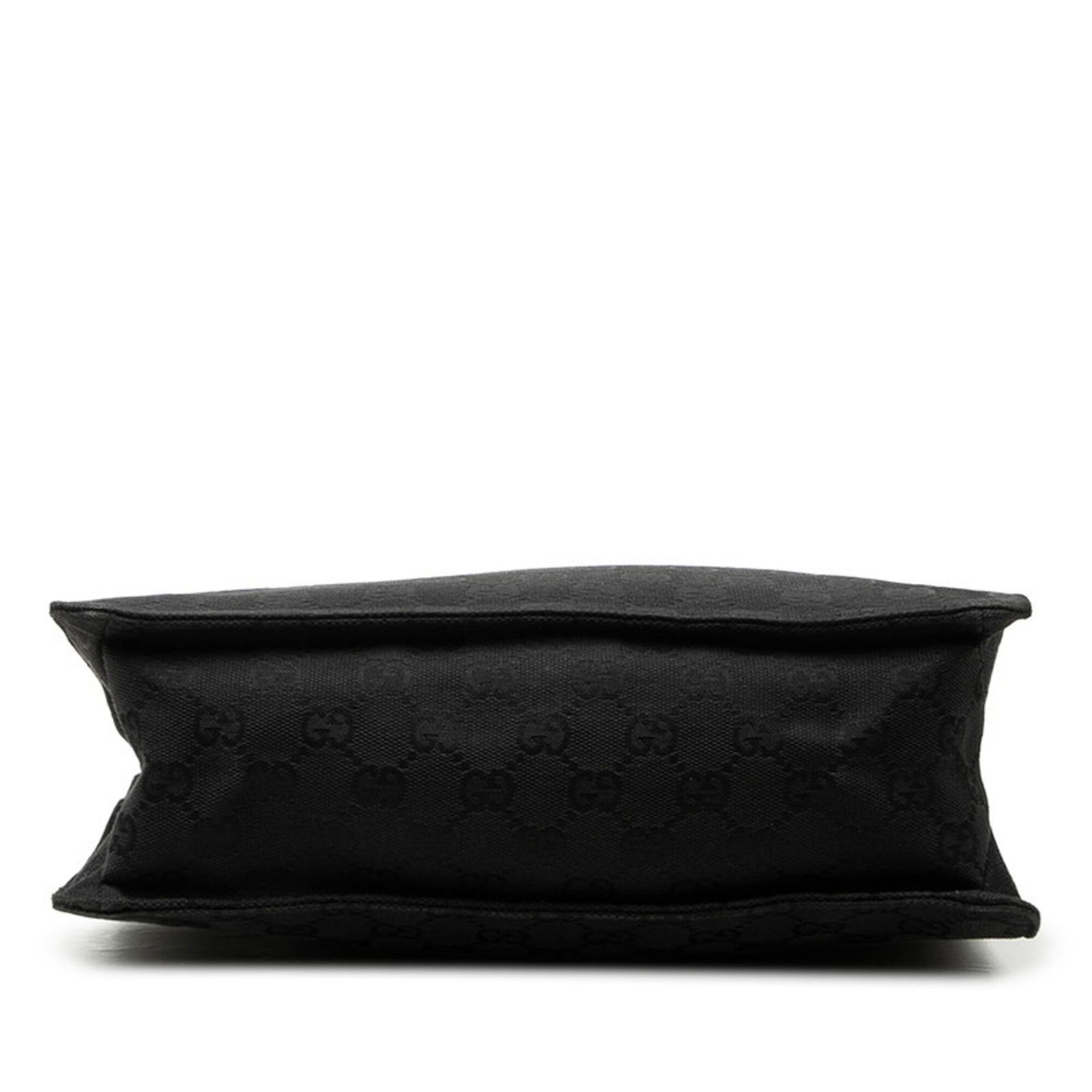 Gg Canvas Canvas Leather Shoulder Bag (Pre-Owned) - Gucci - Modalova
