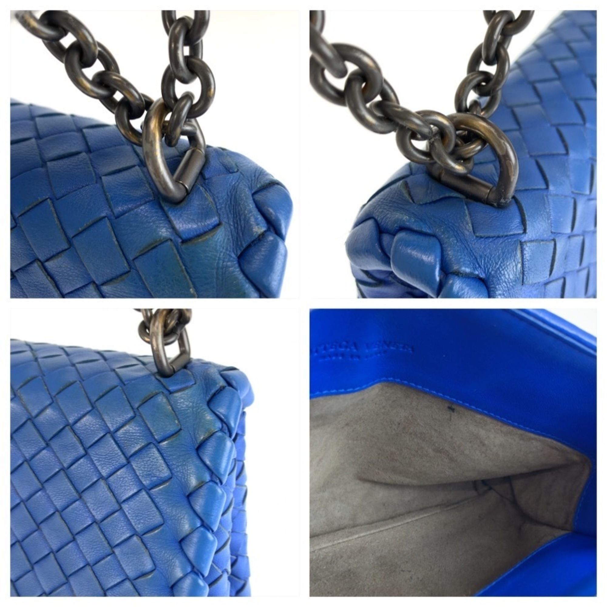 Leather Shoulder Bag (Pre-Owned) - Bottega Veneta - Modalova