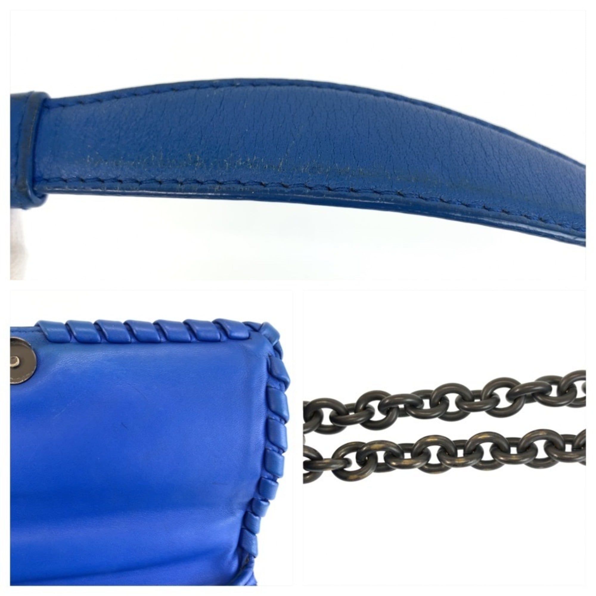 Leather Shoulder Bag (Pre-Owned) - Bottega Veneta - Modalova