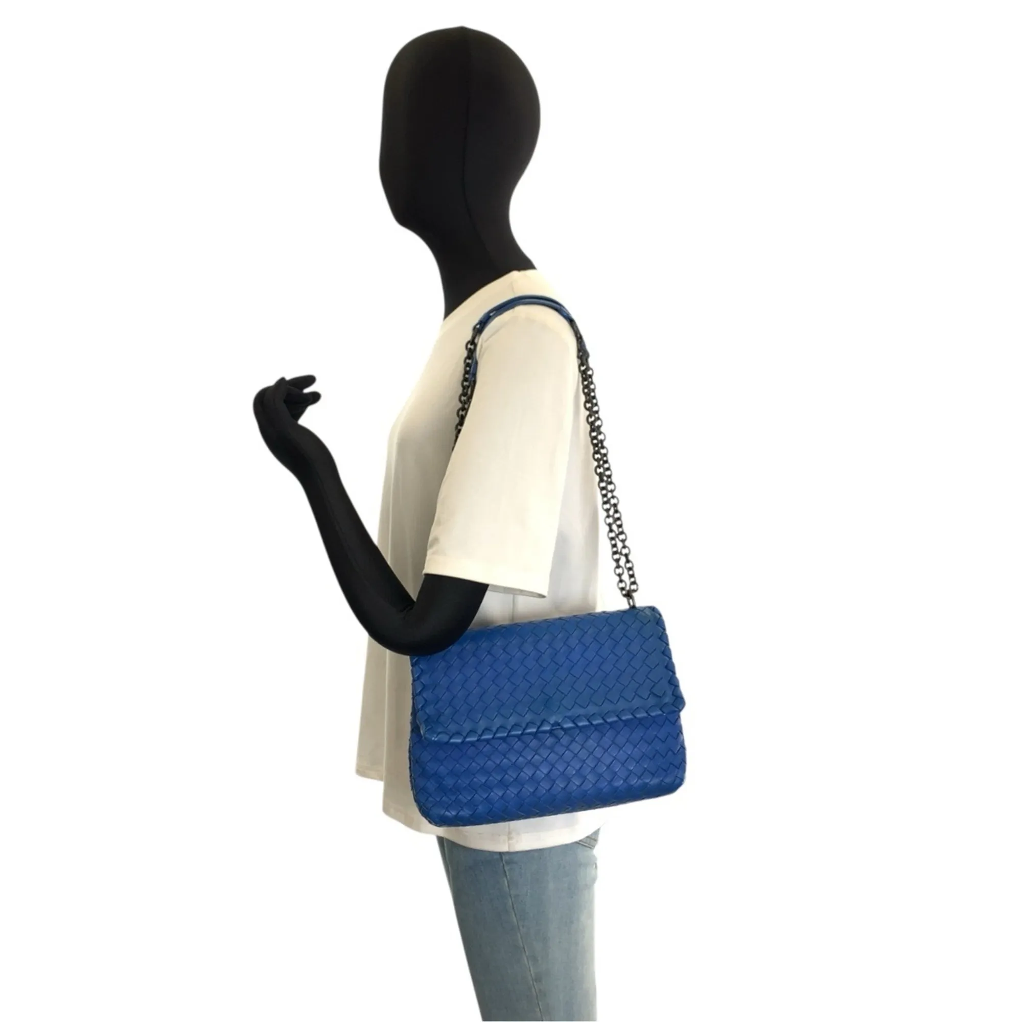 Leather Shoulder Bag (Pre-Owned) - Bottega Veneta - Modalova