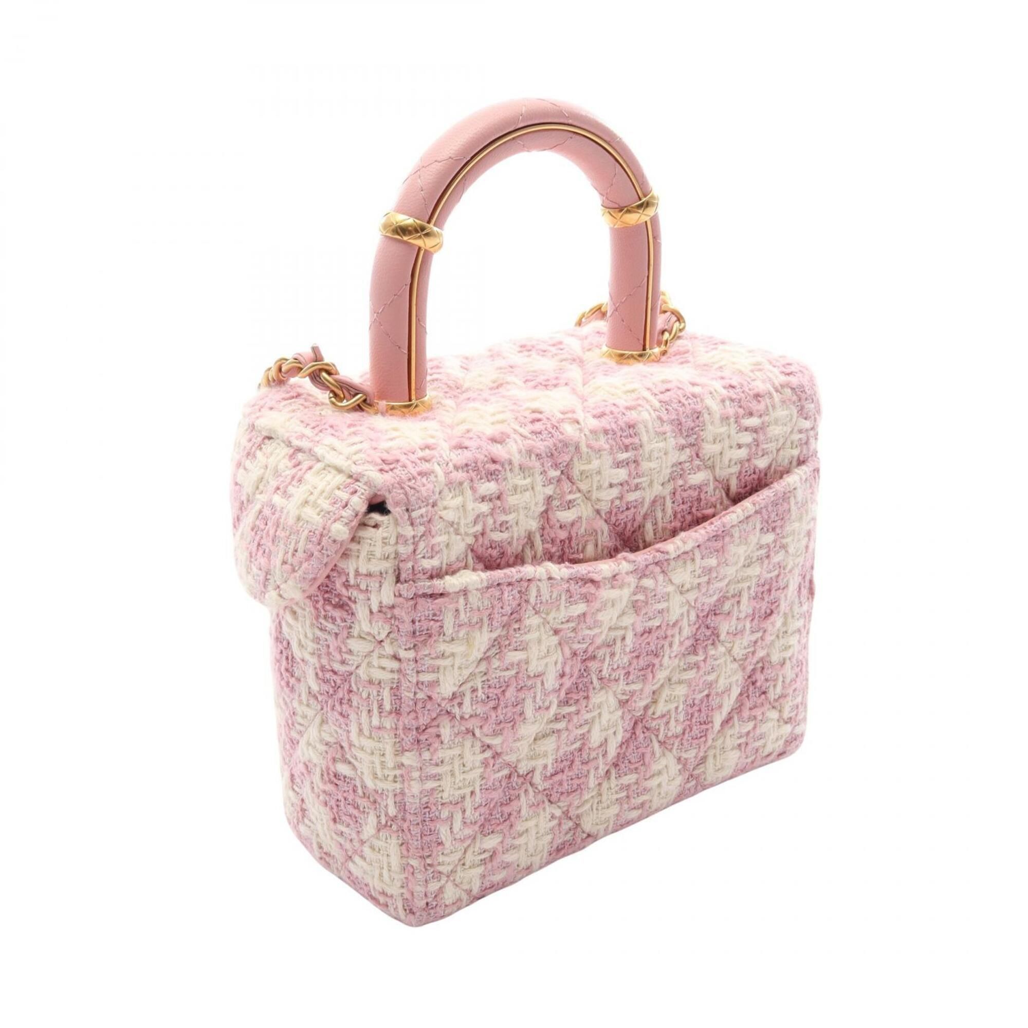 Fabric Leather Handbag Shoulder Bag (Pre-Owned) - Chanel - Modalova