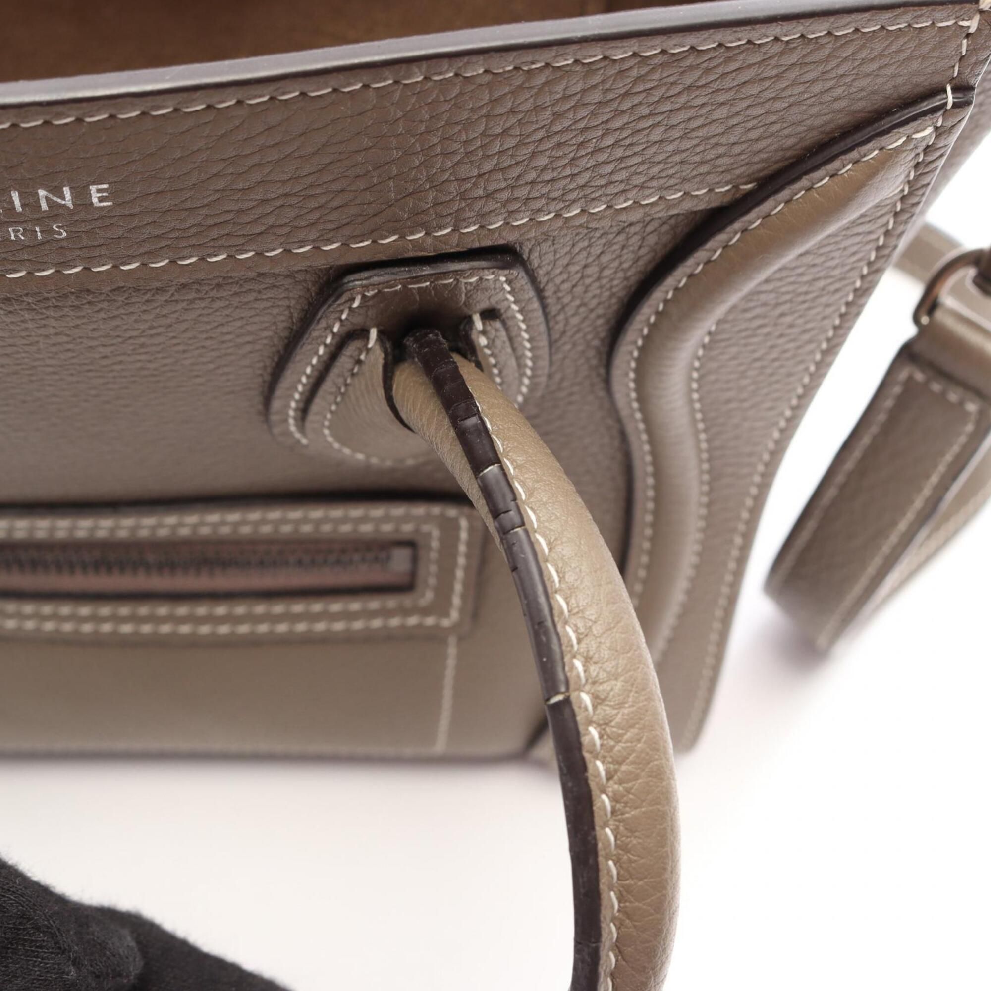 Leather Handbag (Pre-Owned) - Celine - Modalova
