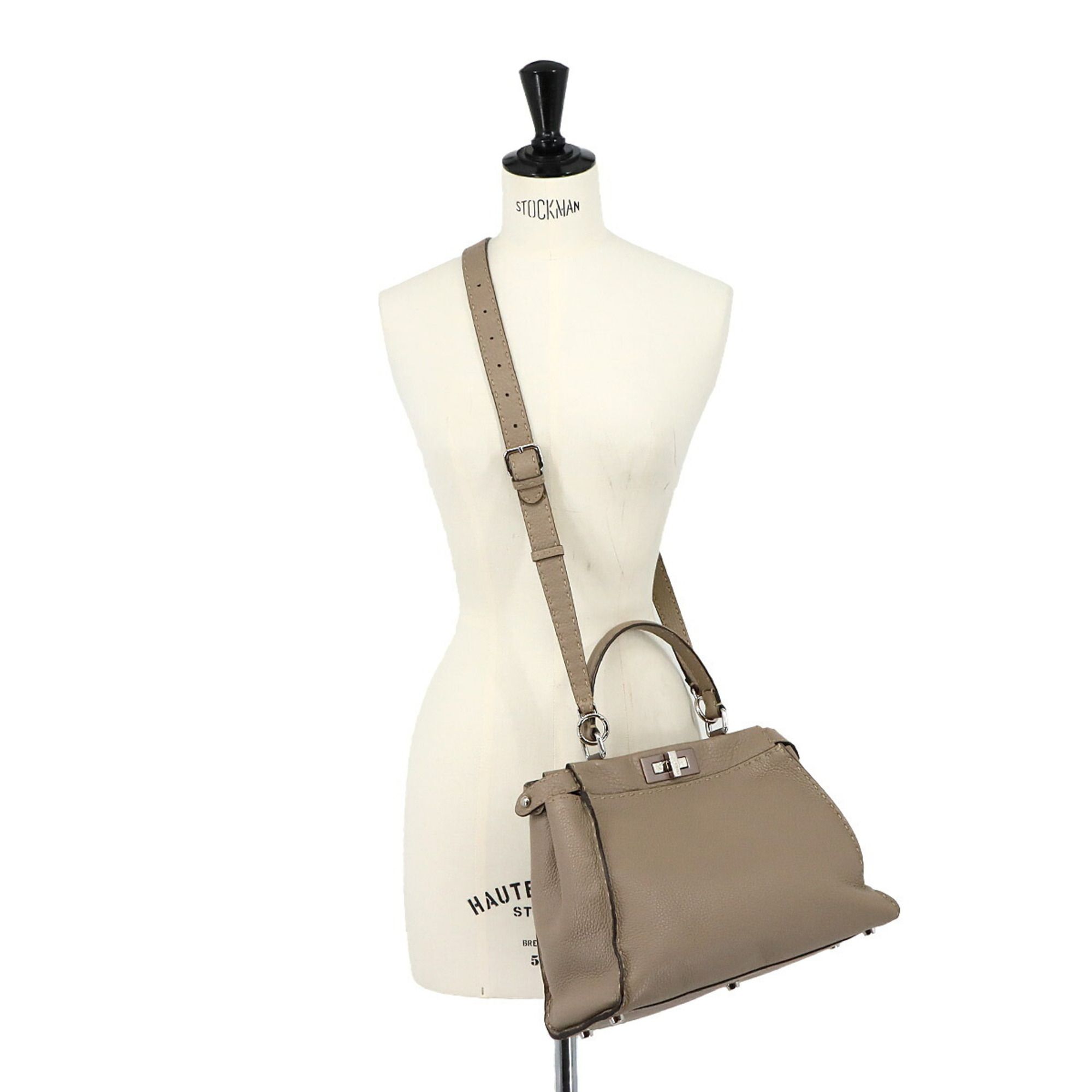 Leather Handbag (Pre-Owned) - Fendi - Modalova