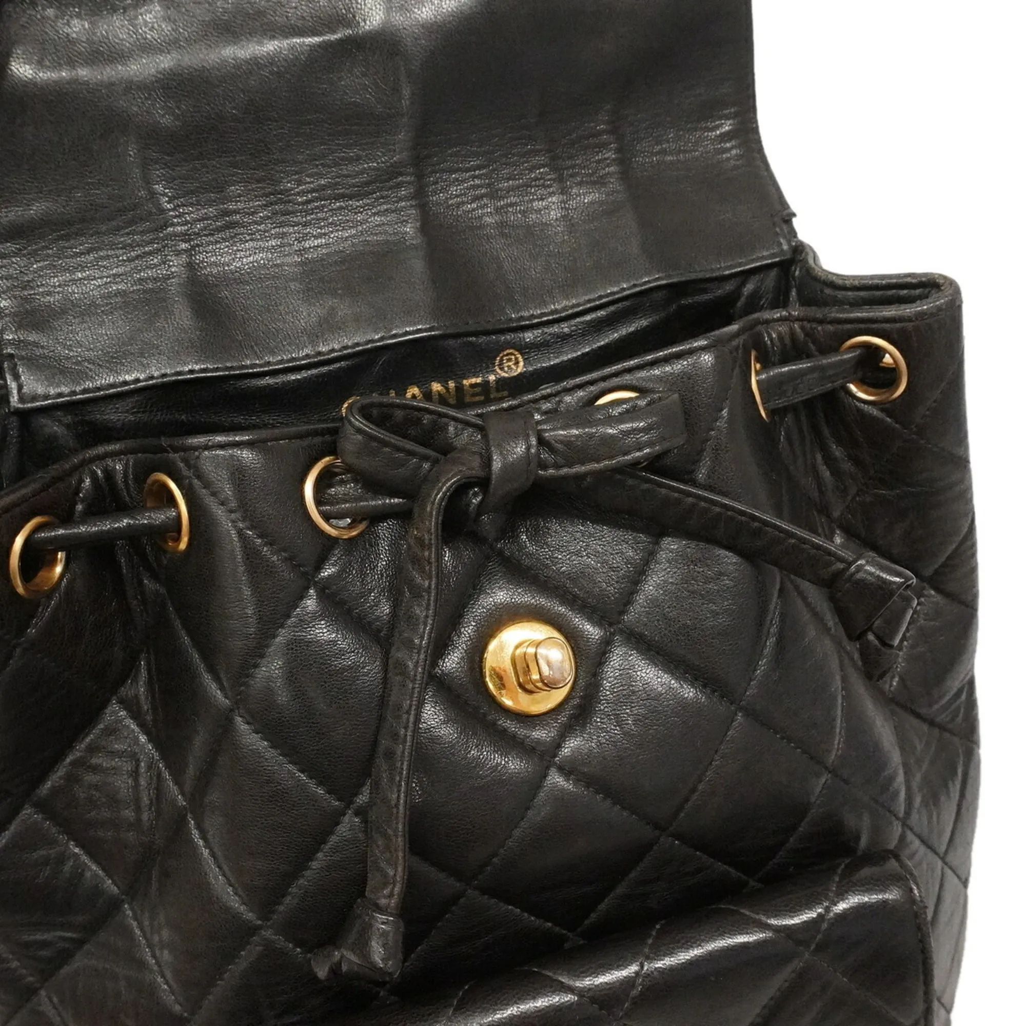 Leather Backpack (Pre-Owned) - Chanel - Modalova