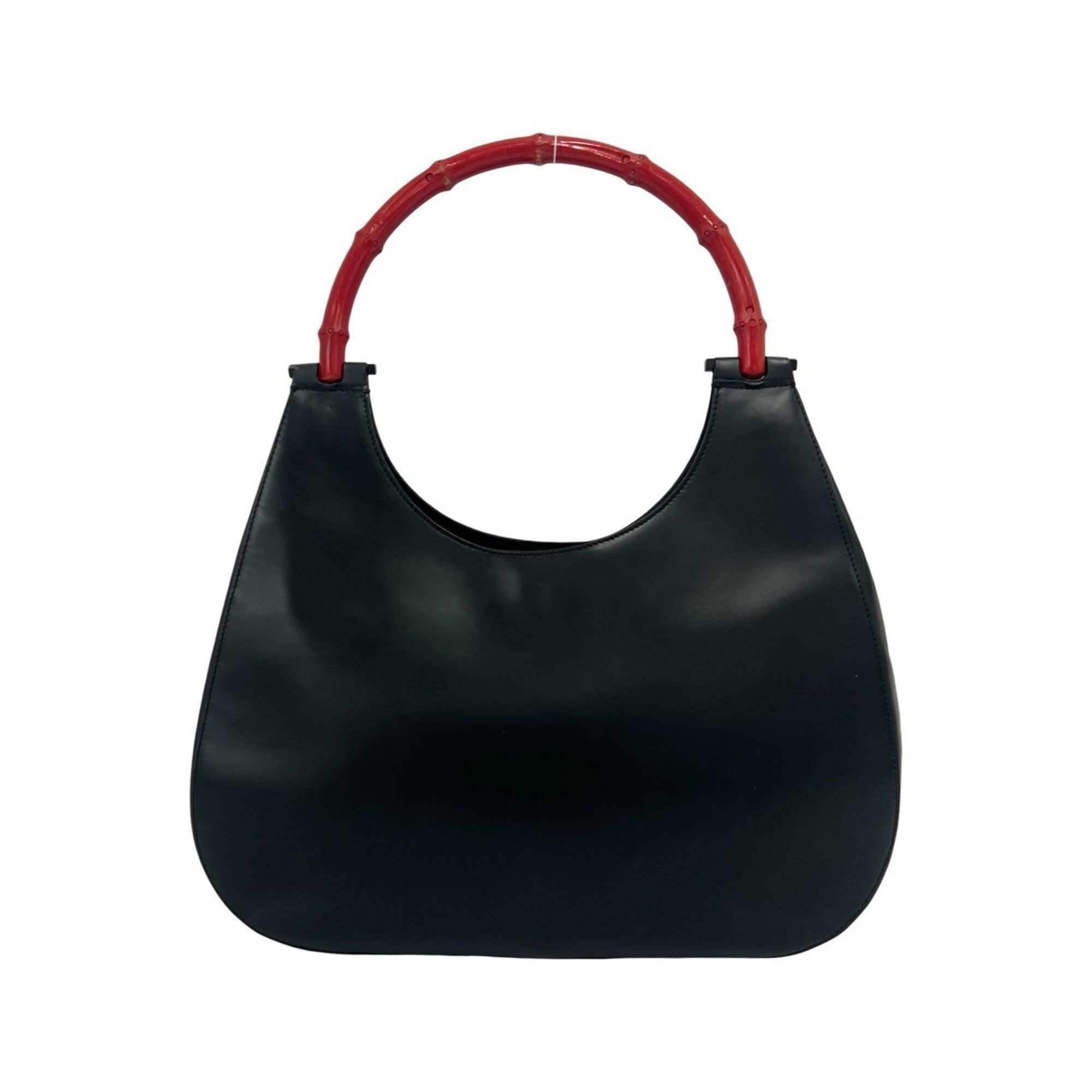 Leather Bamboo Handbag Shoulder Bag (Pre-Owned) - Gucci - Modalova