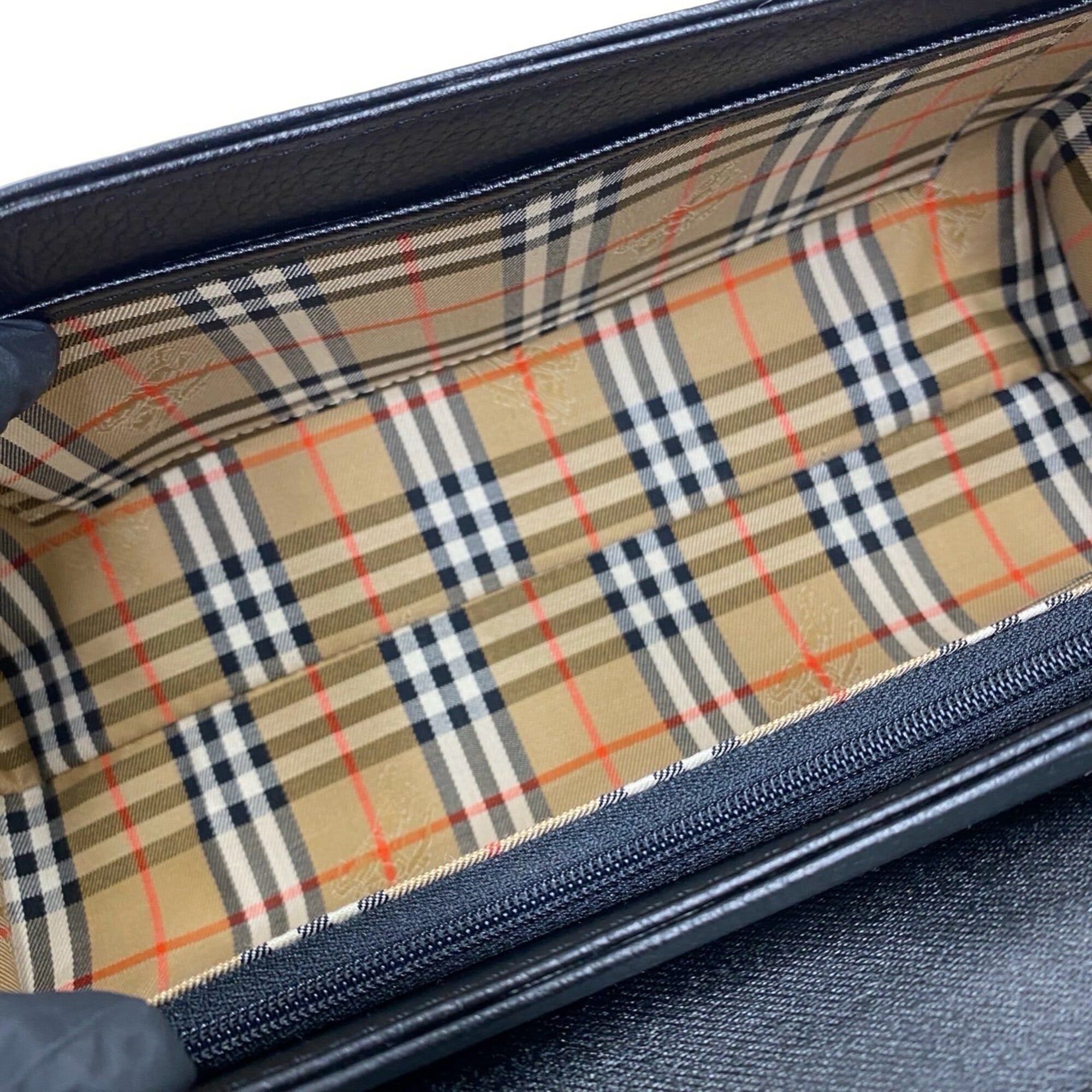 Leather Handbag (Pre-Owned) - Burberry - Modalova