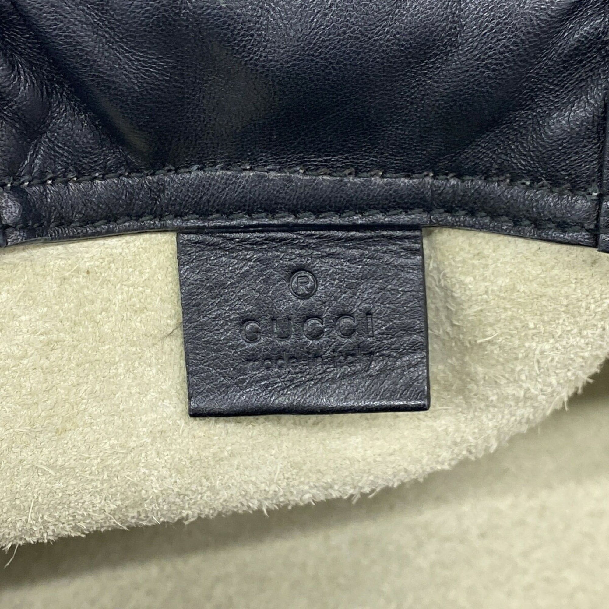 Leather Backpack (Pre-Owned) - Gucci - Modalova