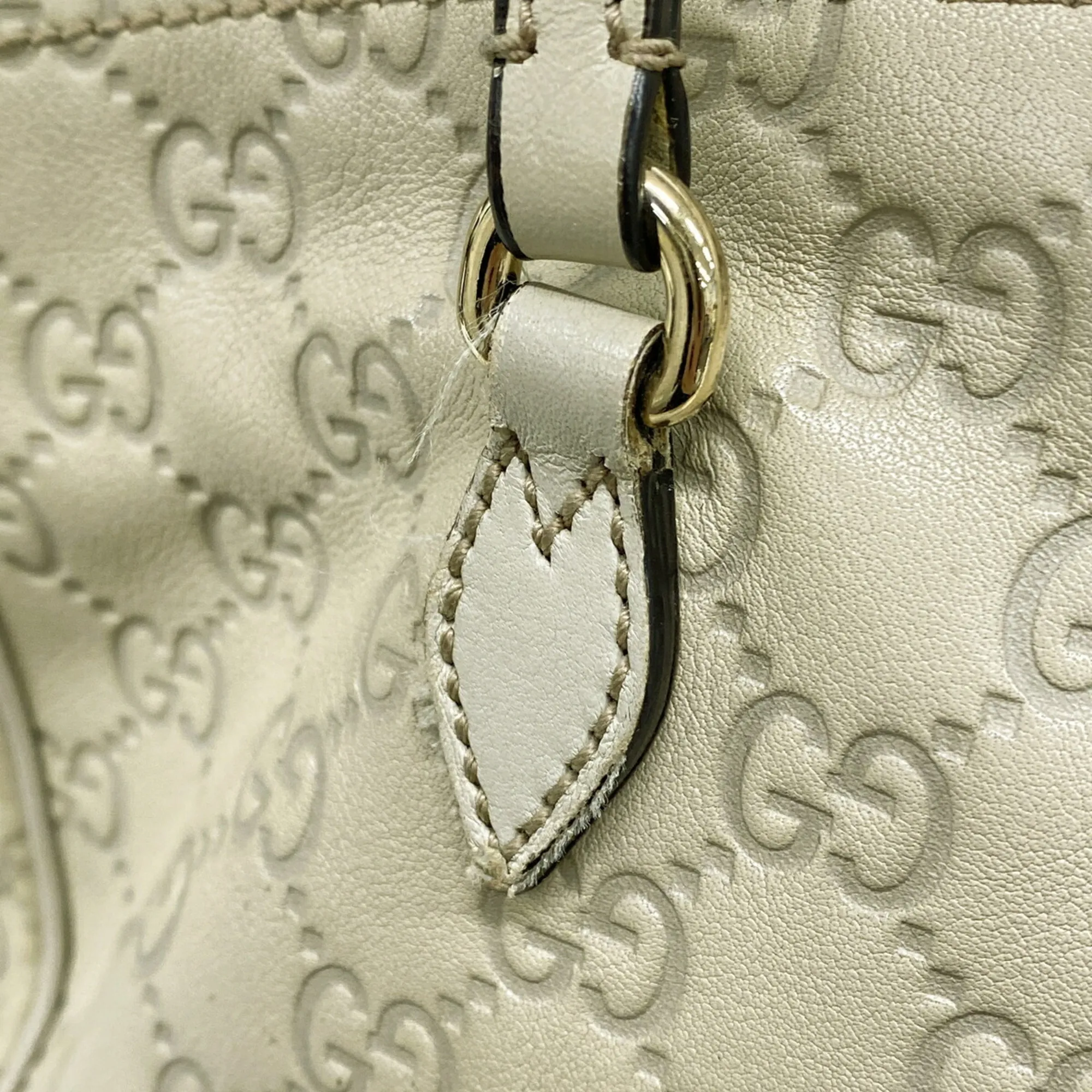 Leather Tote Bag (Pre-Owned) - Gucci - Modalova